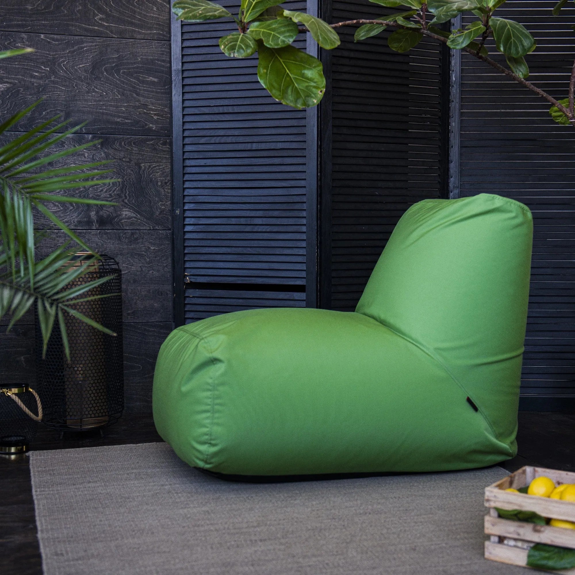 Sittsäck Tube Colorin Lime-Bean bags-Slowdown