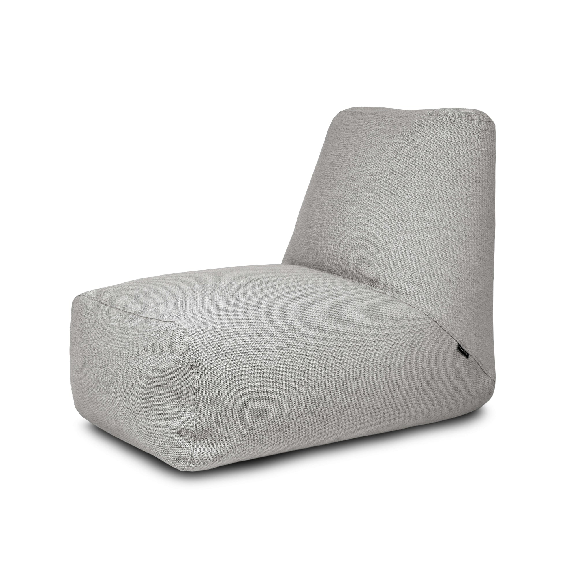 Bean bag Tube Dunẽs Fluffy White