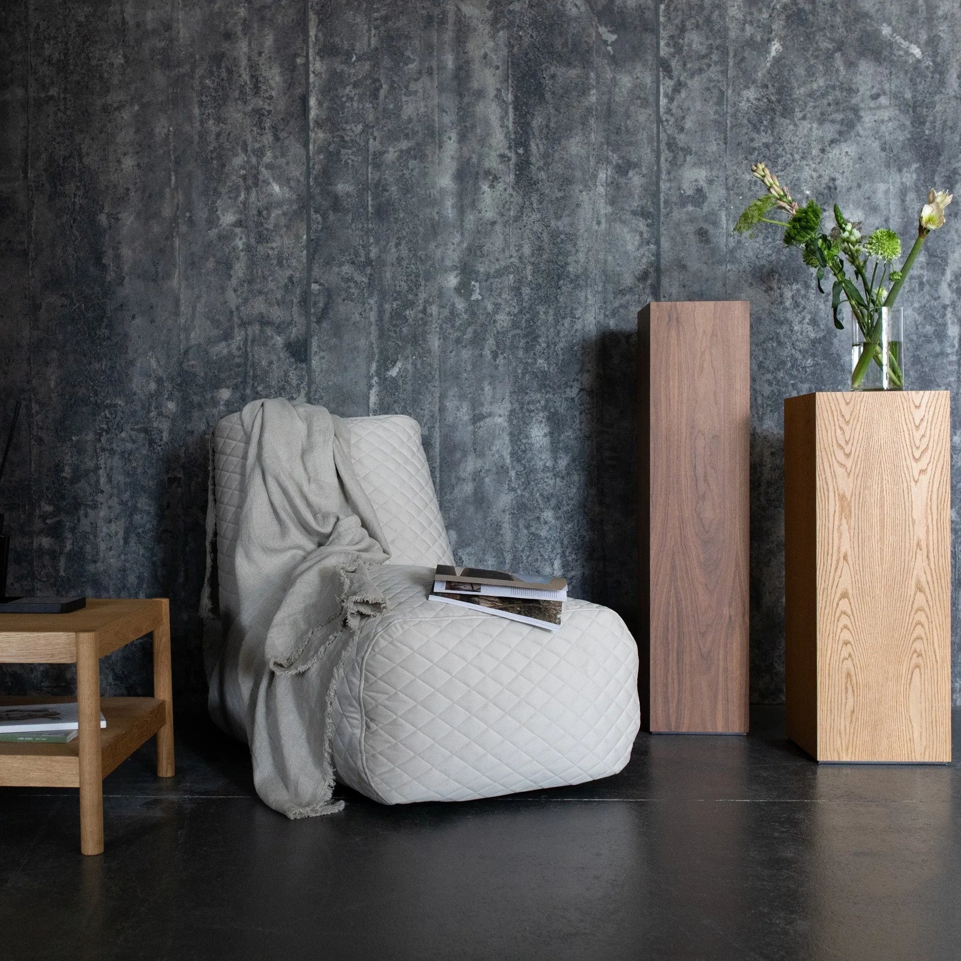 Sittsäck Tube Lure Luxe Pearl-Bean bags-Slowdown
