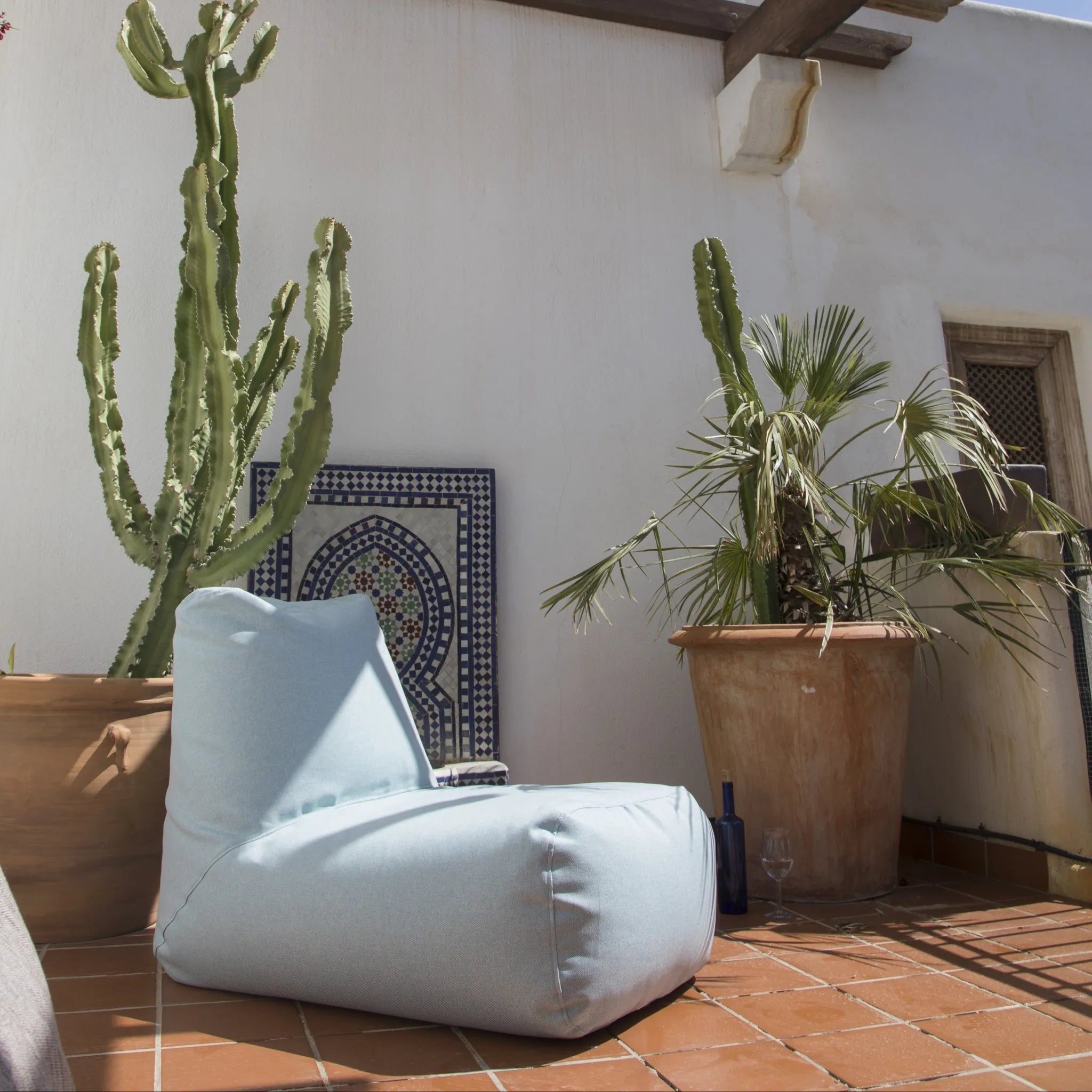 Sittsäck Tube Riviera Aquamarine-Bean bags-Slowdown
