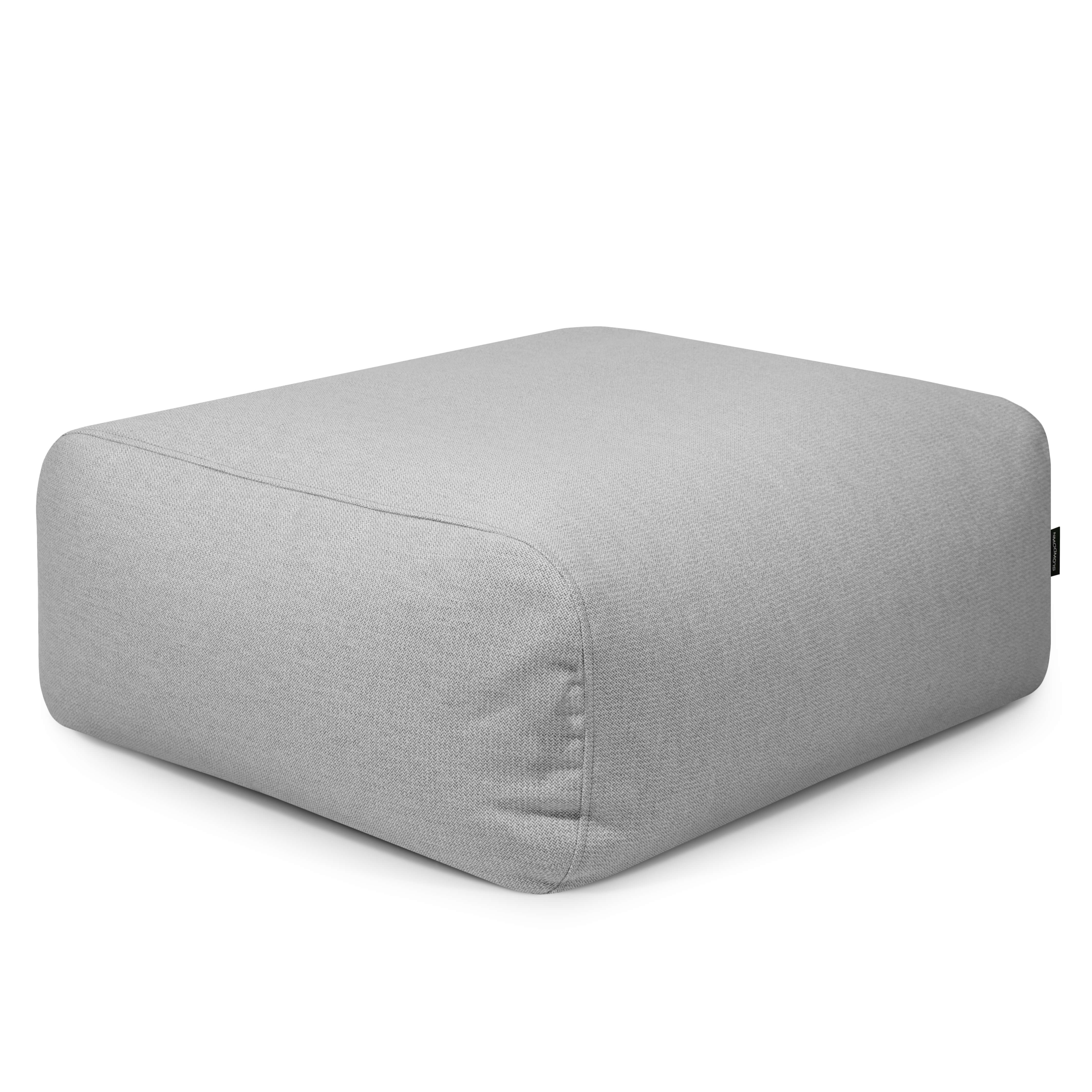 Bean bag Tube Pouf 80 Dunẽs White Grey