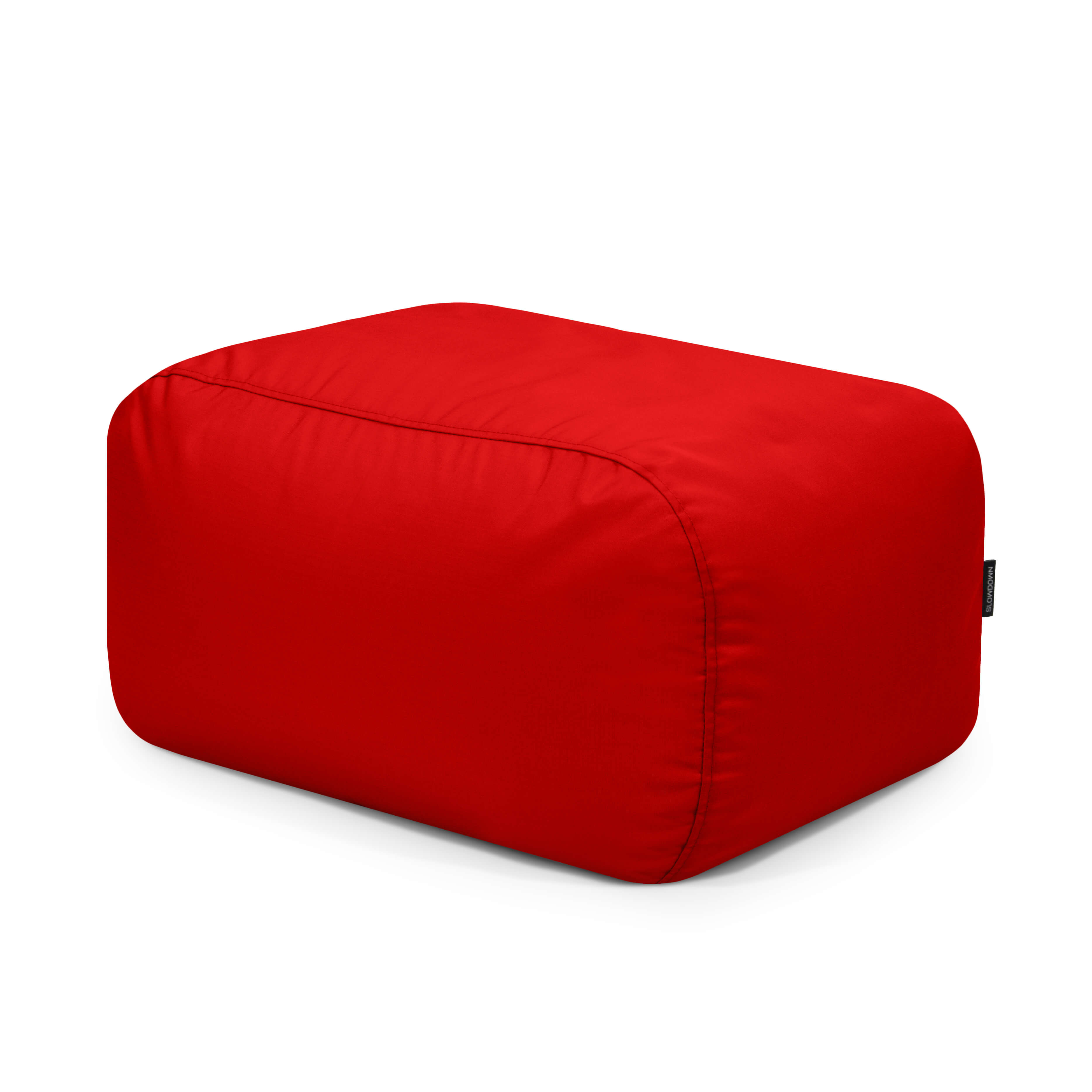 Bean bag Tube Pouf Colorin Red