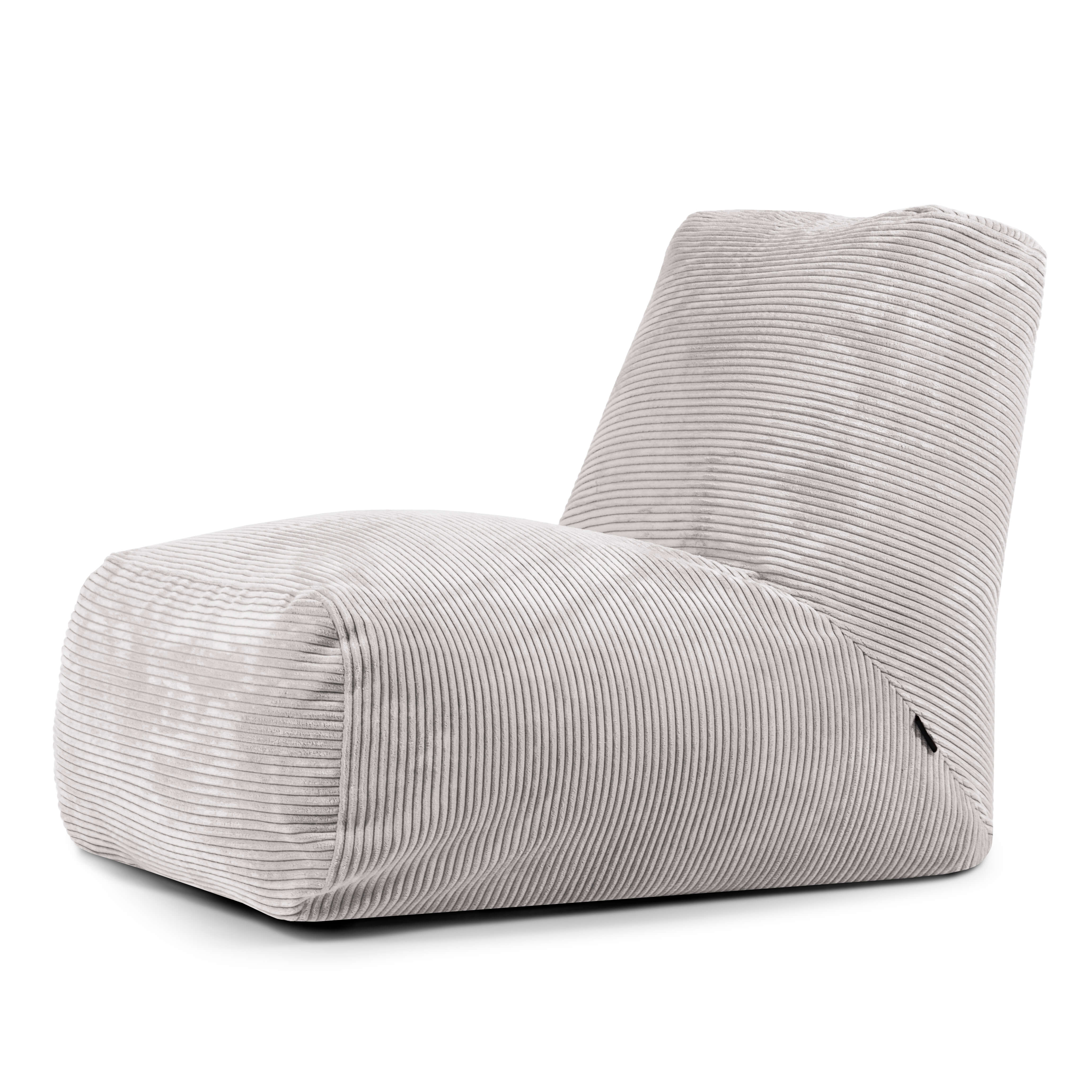Bean bag Tube Waves White Grey