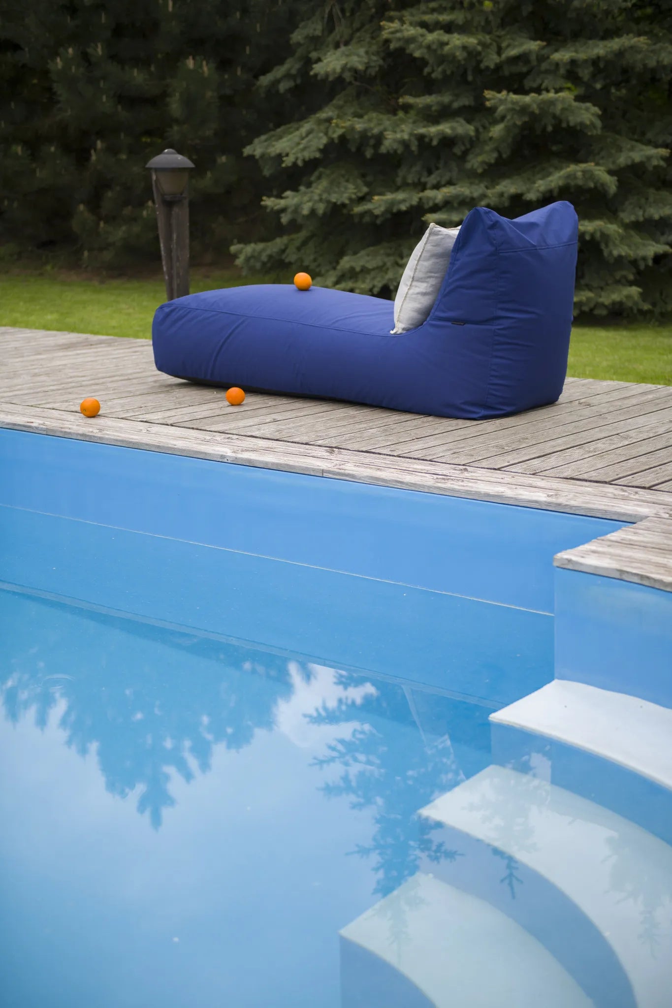 Sittsäck solsäng - solsäng Colorin Blue-Bean bags-Slowdown