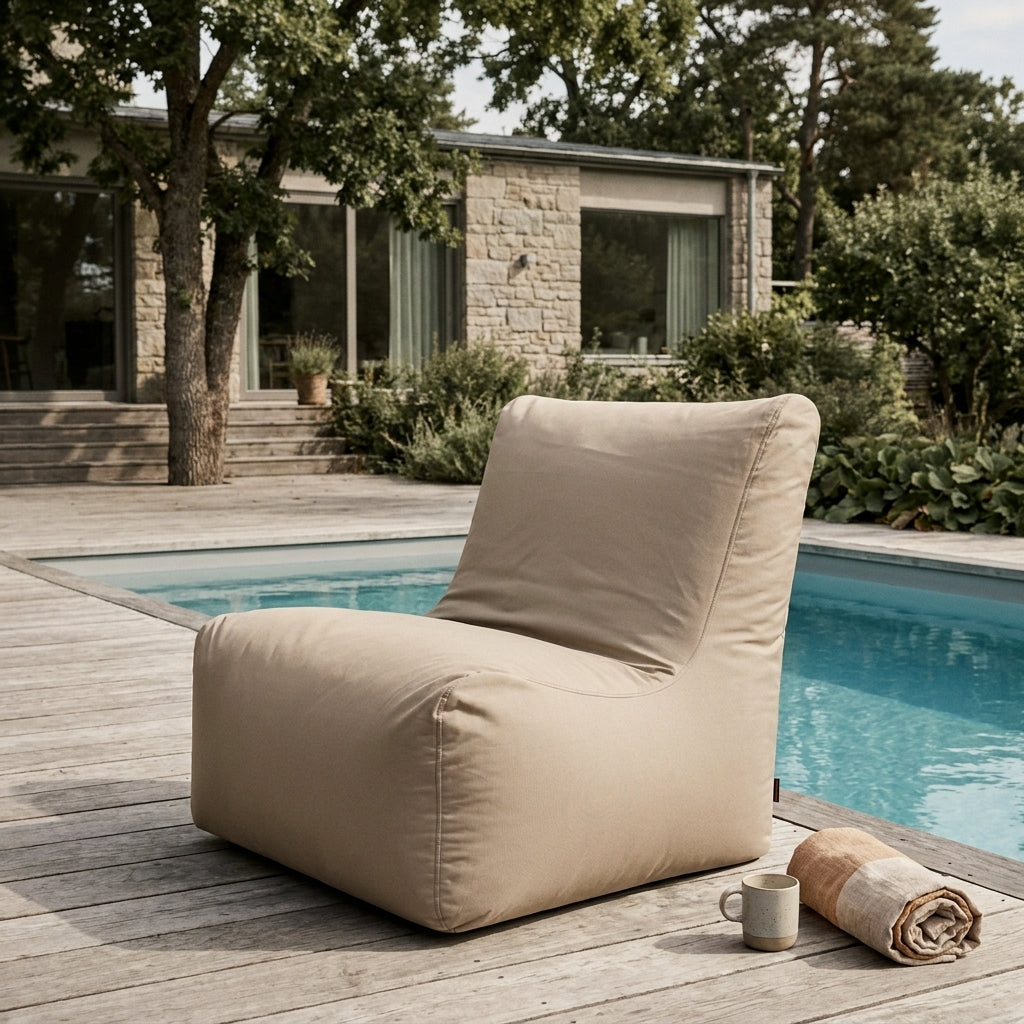 Sittsäck Fåtölj Seat 100 Colorin Taupe
