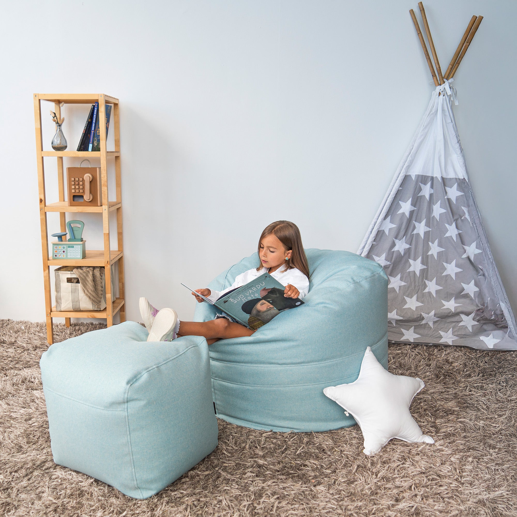 Barnfåtölj Roll 80 Waves Forest