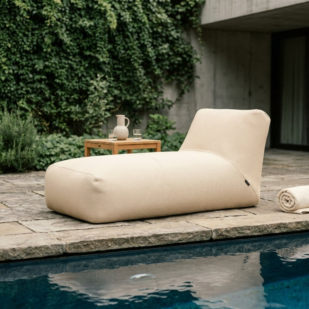 Sittsäck Tube 100 Dagbädd Capri Beige