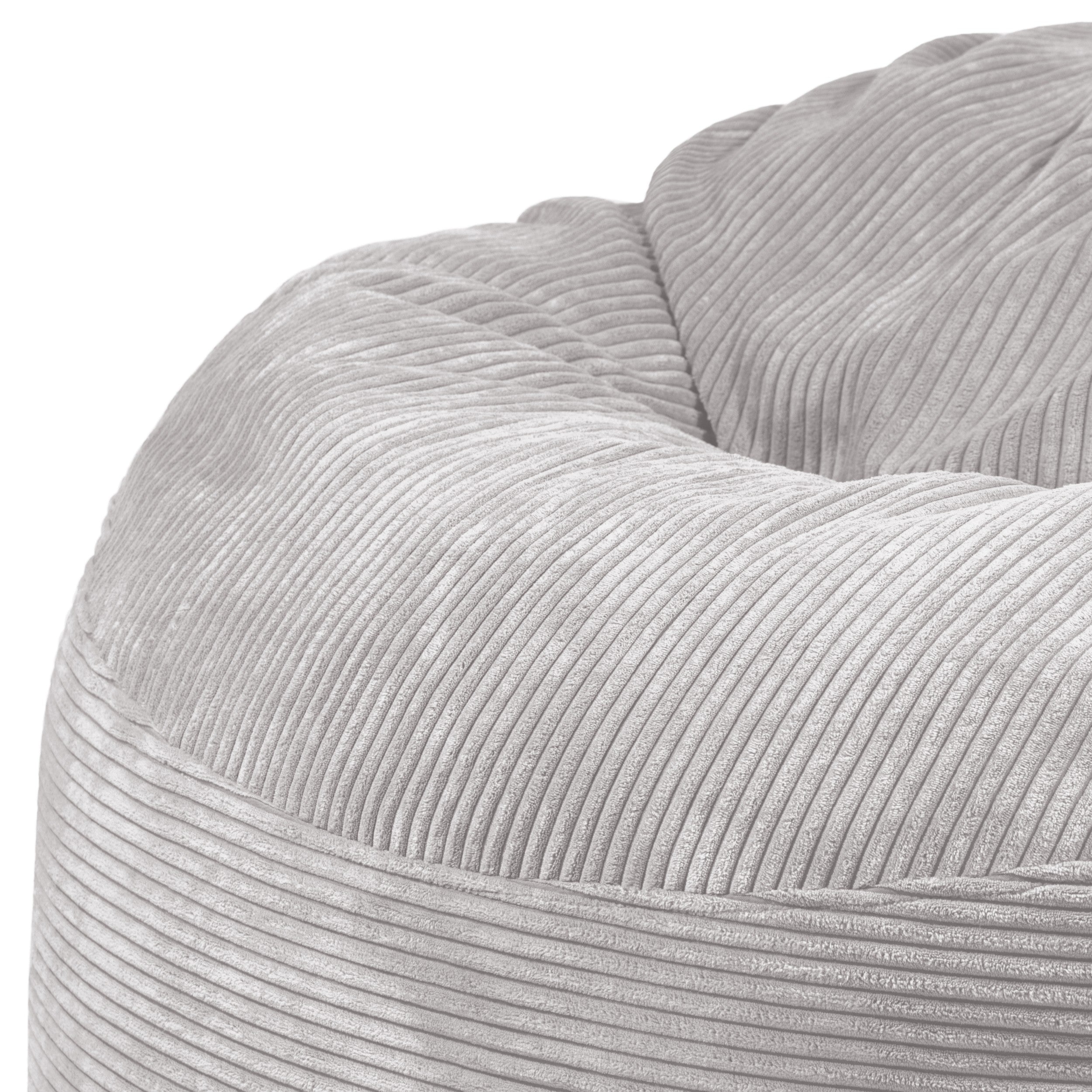 Foam Bean Bag About 110 Waves White Grey