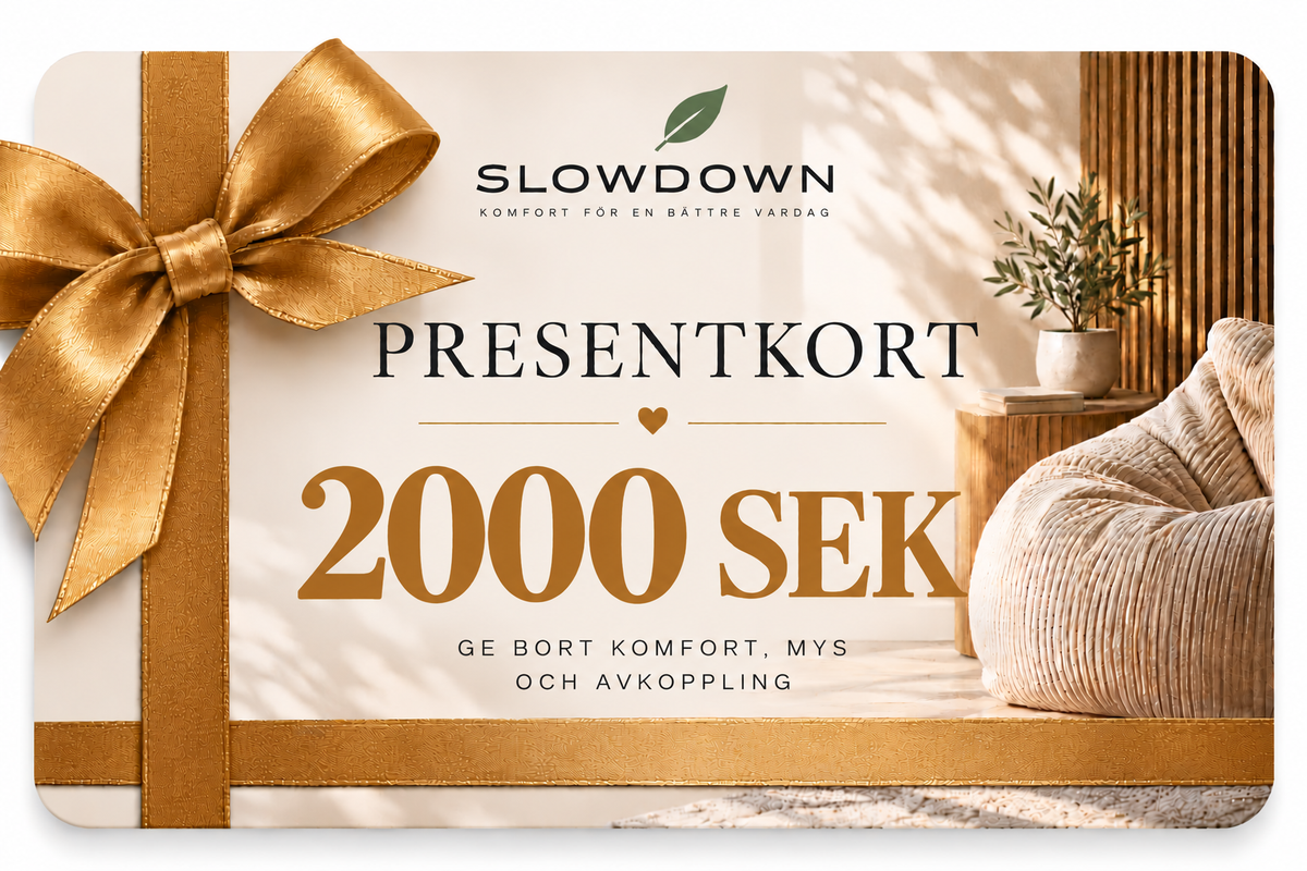 Slowdown Presentkort Slowdown