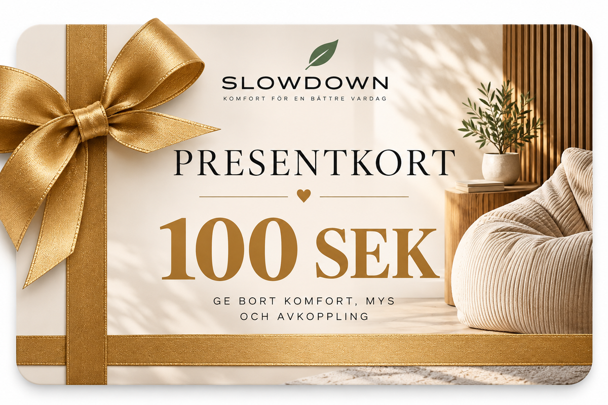 Slowdown Presentkort Slowdown