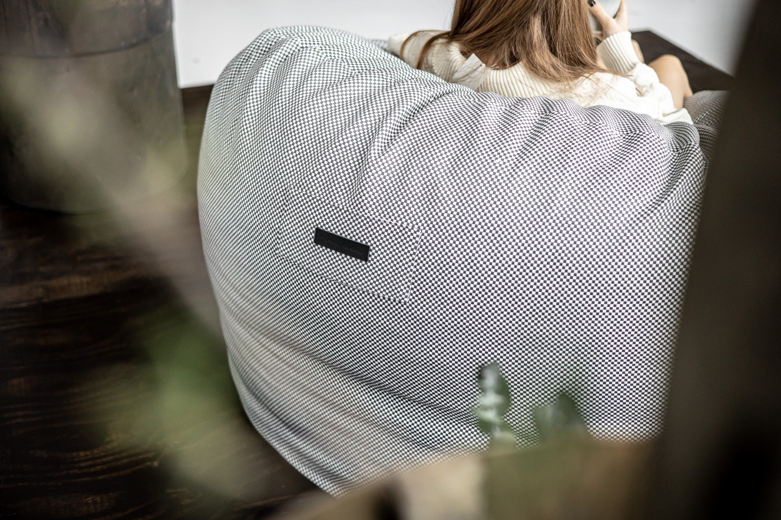 Fåtölj Sittsäck Om 135 Capri Grey