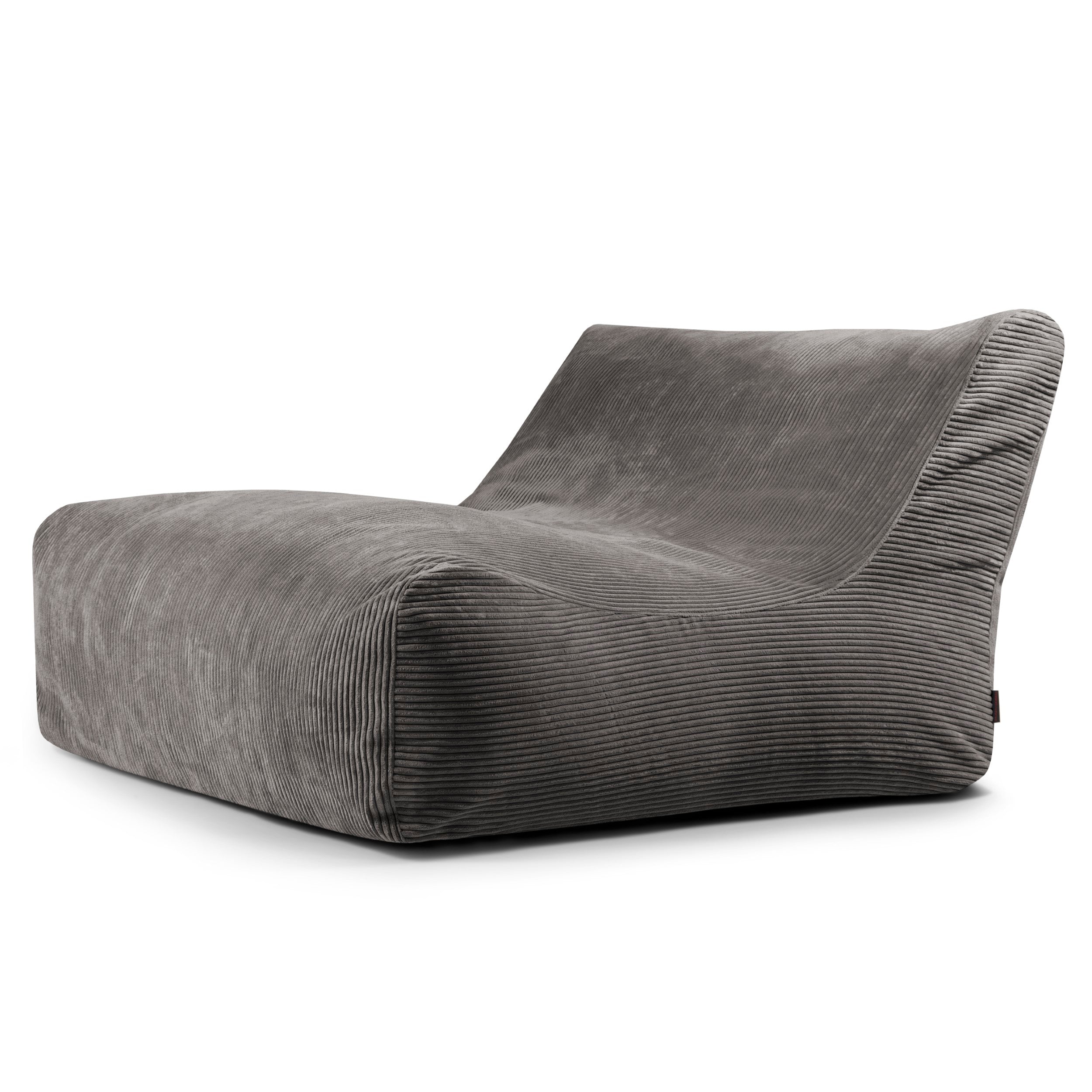 Sittsäck Soffa Lounge Waves Dark Grey