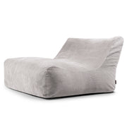 Sittsäck Soffa Lounge Waves White Grey