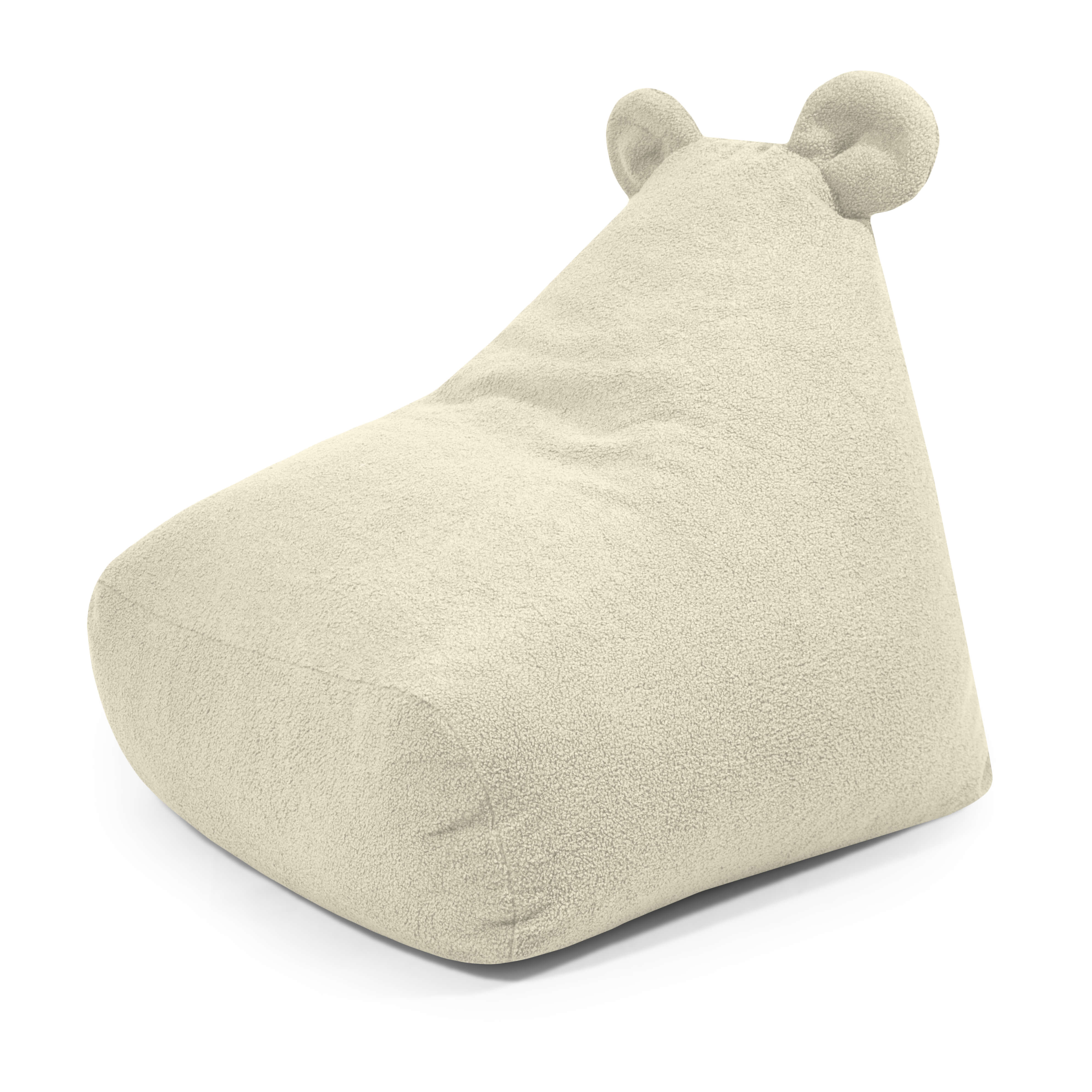 Foam Bean bag Snug 80 Bear Teddy Cream