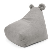 Foam Bean bag Snug 80 Bear Teddy White Grey