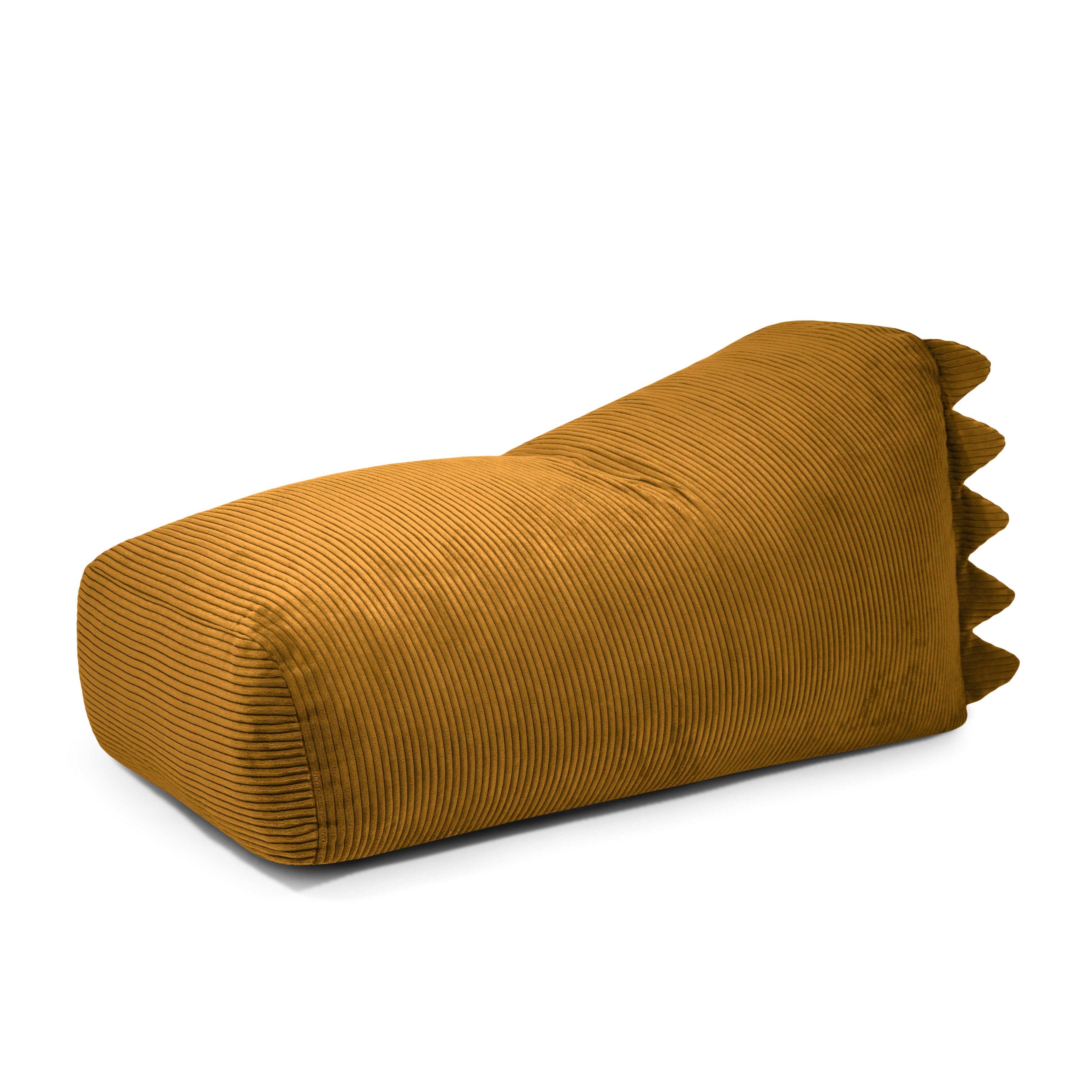 Skum Sittsäck Snug Long 130 Dragon Waves Mustard