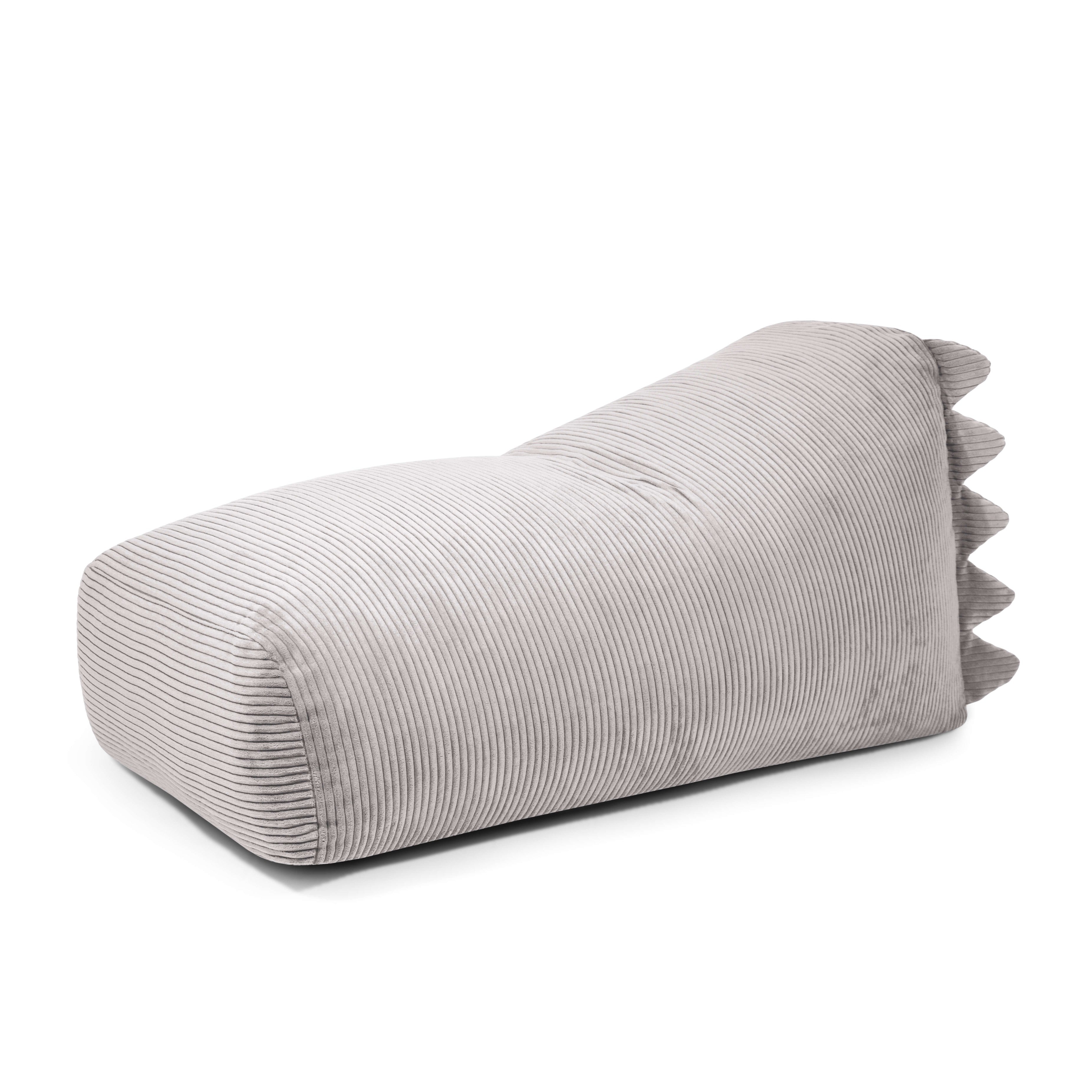 Skum Sittsäck Snug Long 130 Dragon Waves White Grey
