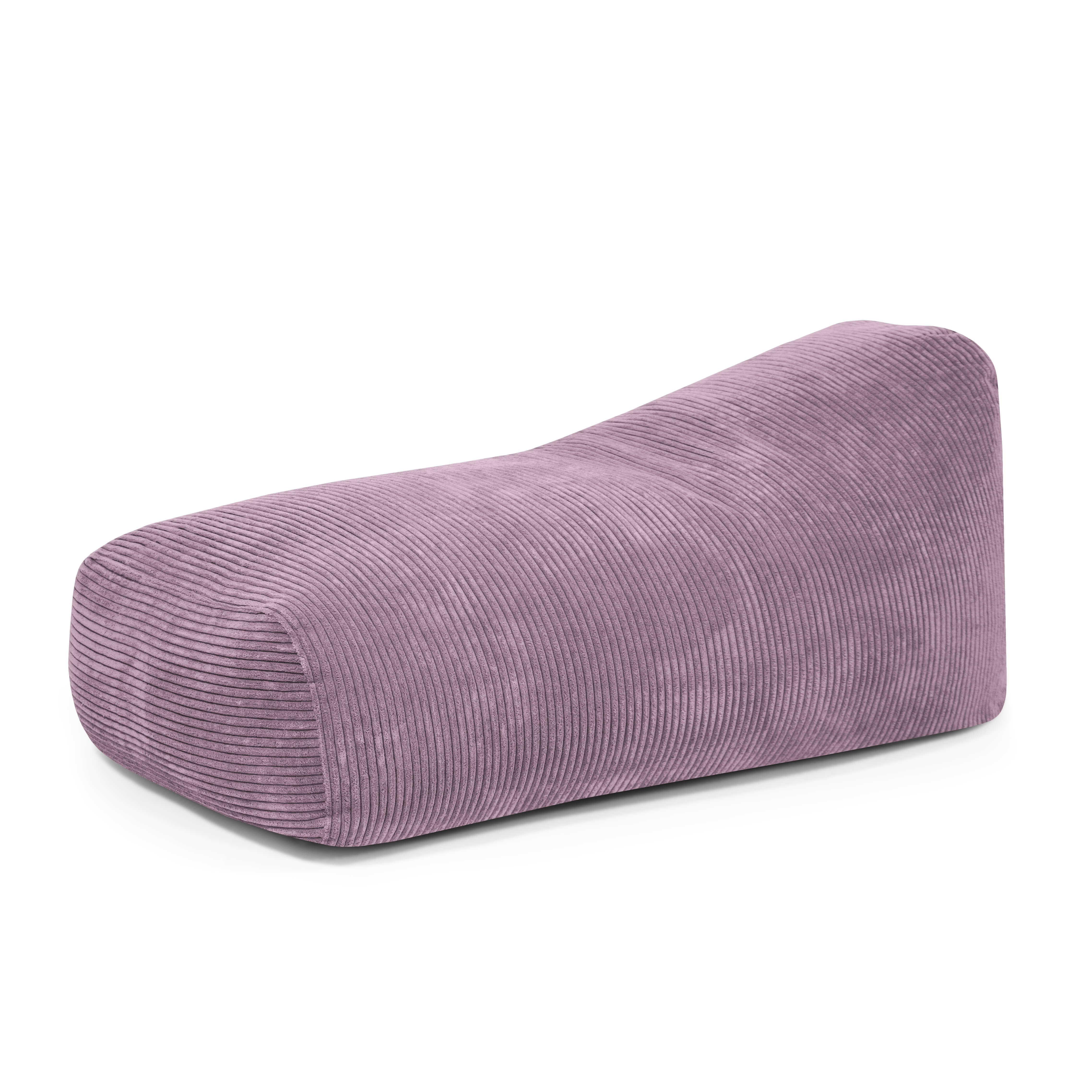 Foam Bean bag Snug Long 130 Waves Lilac