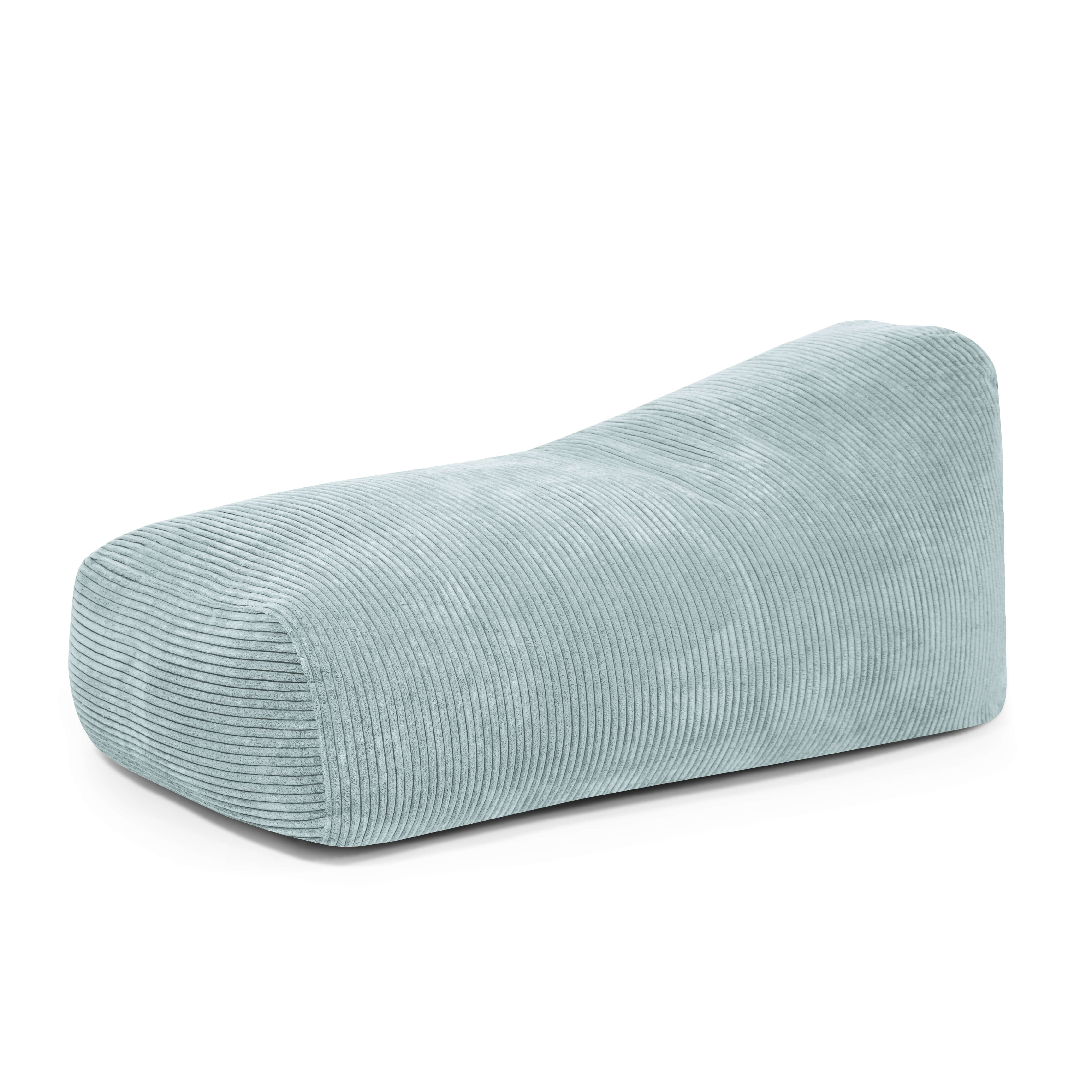 Foam Bean bag Snug Long 130 Waves Mint