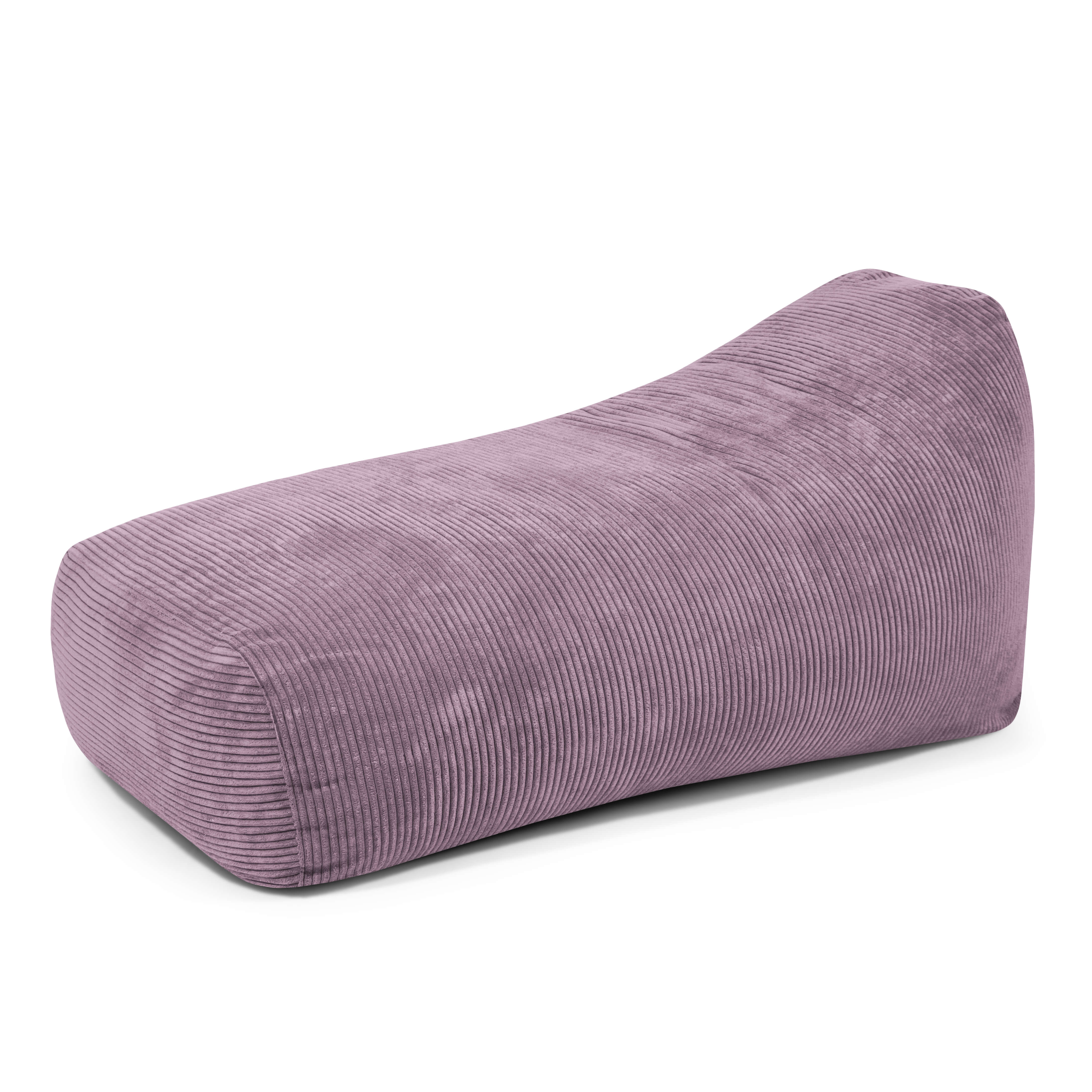Foam Bean bag Snug Long 140 Waves Lilac