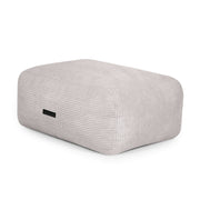 Foam bean bag Snug Pouf 83 Waves White Grey