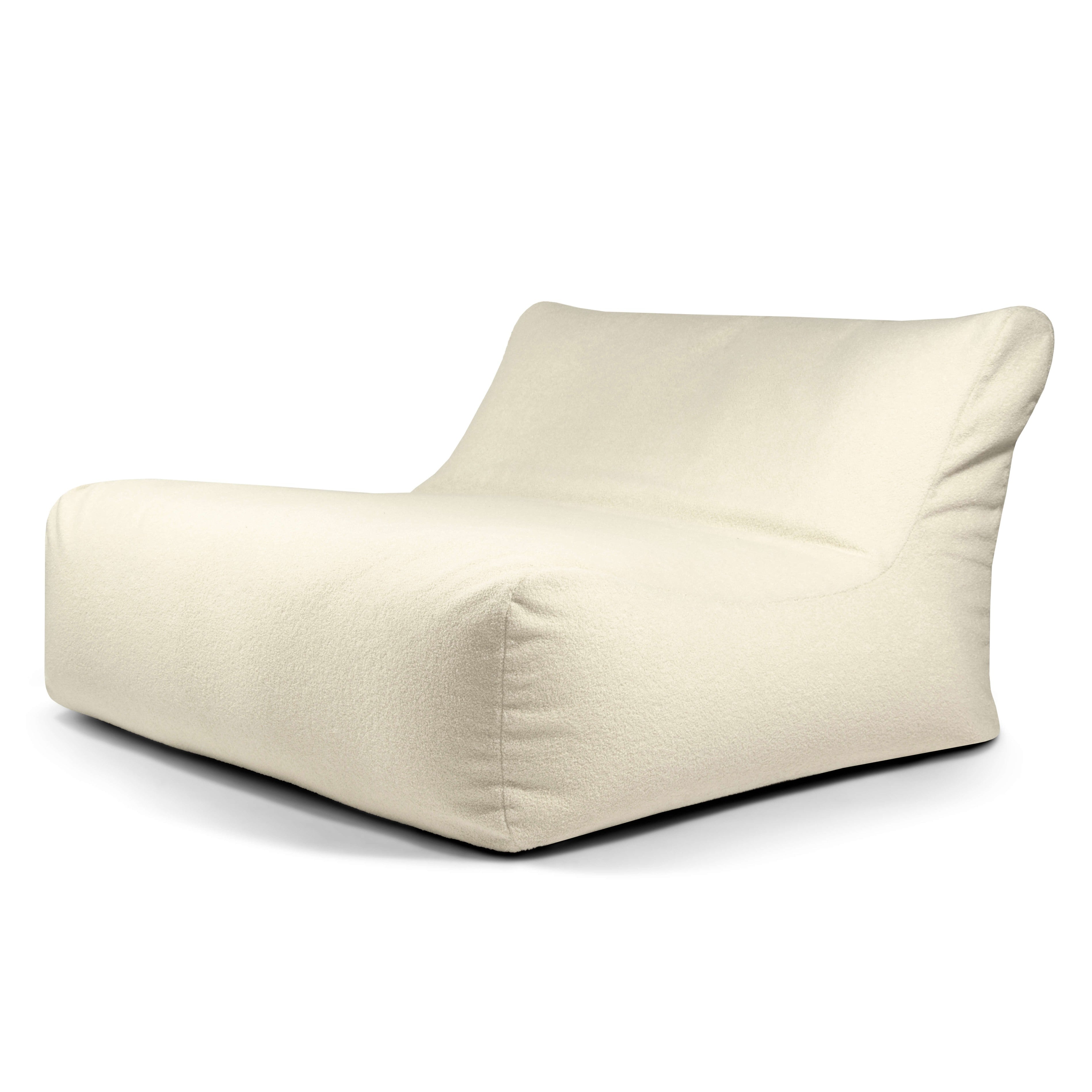 Sittsäck Soffa Lounge Teddy Cream