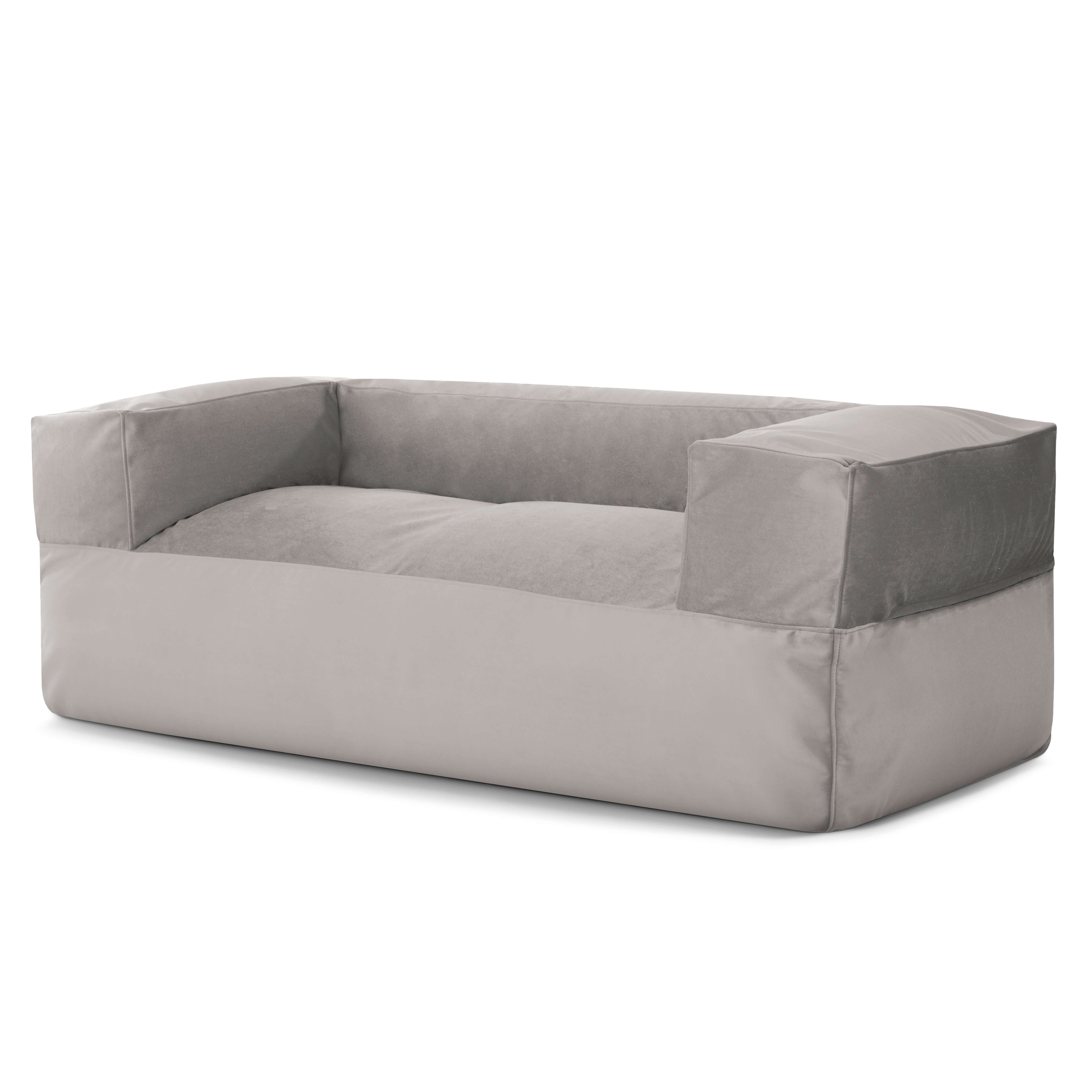 Bean bag Sofa MooG Barcelona White Grey