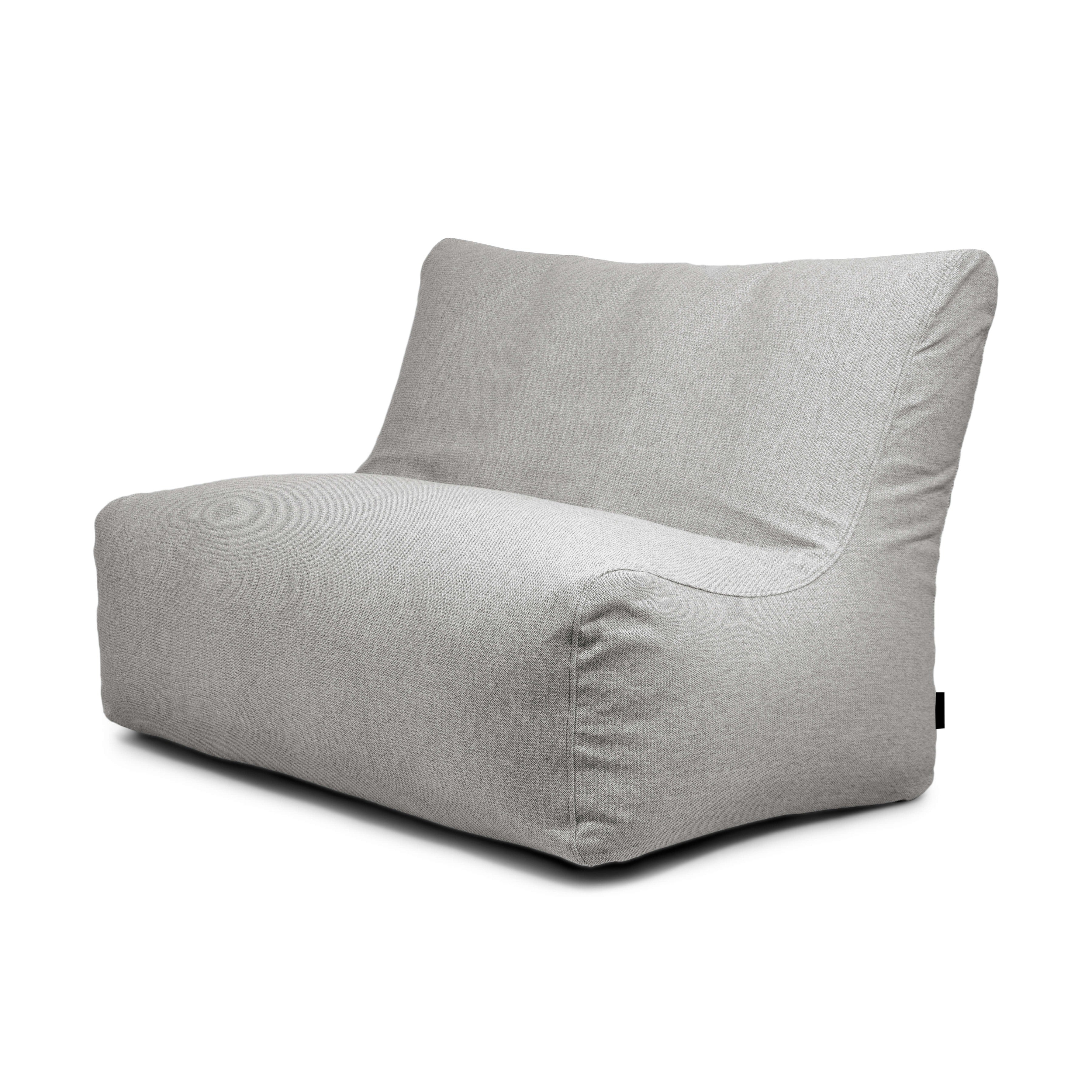 Sittsäck Soffa Seat Dunẽs White Grey