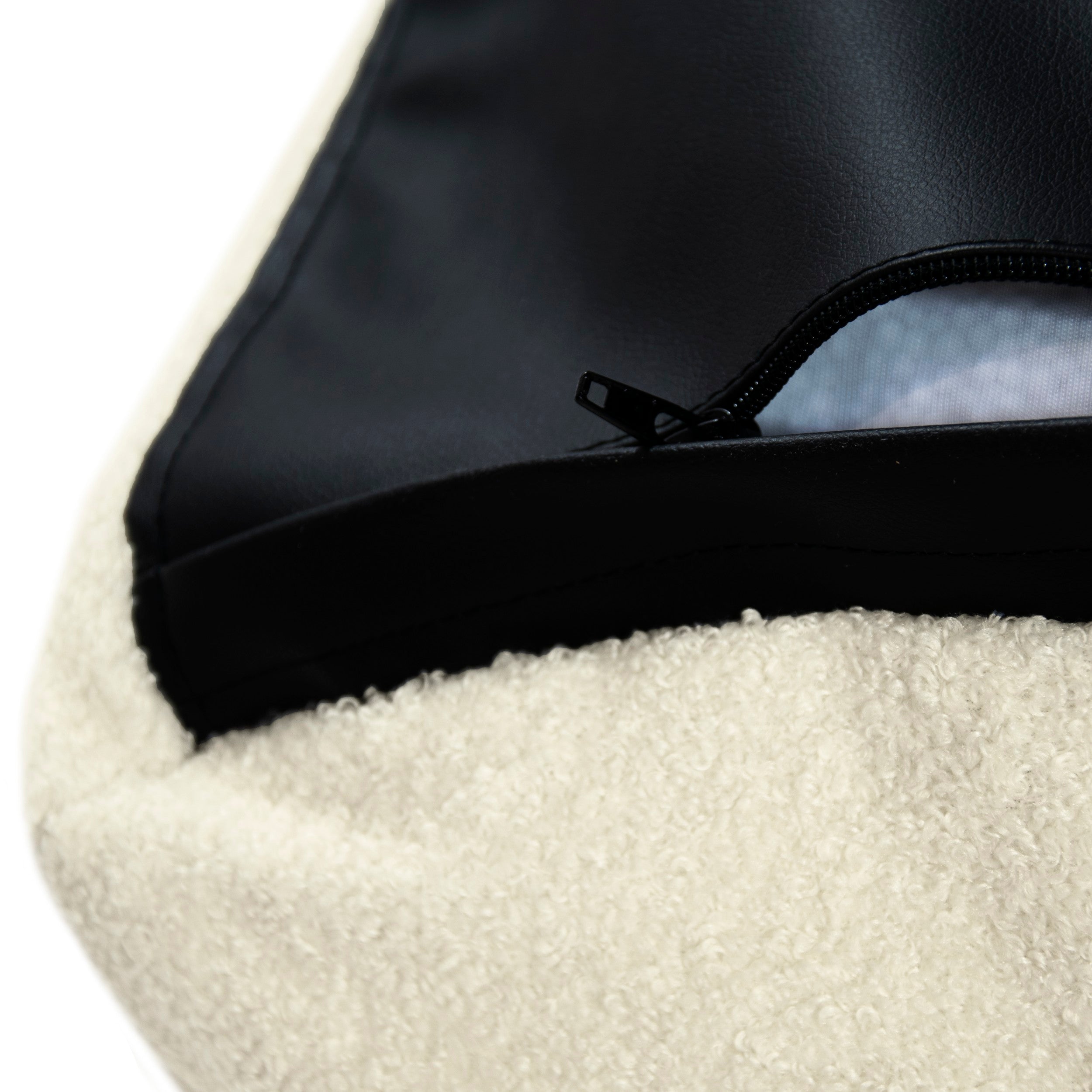 Sittsäck Soffa Seat Teddy Cream