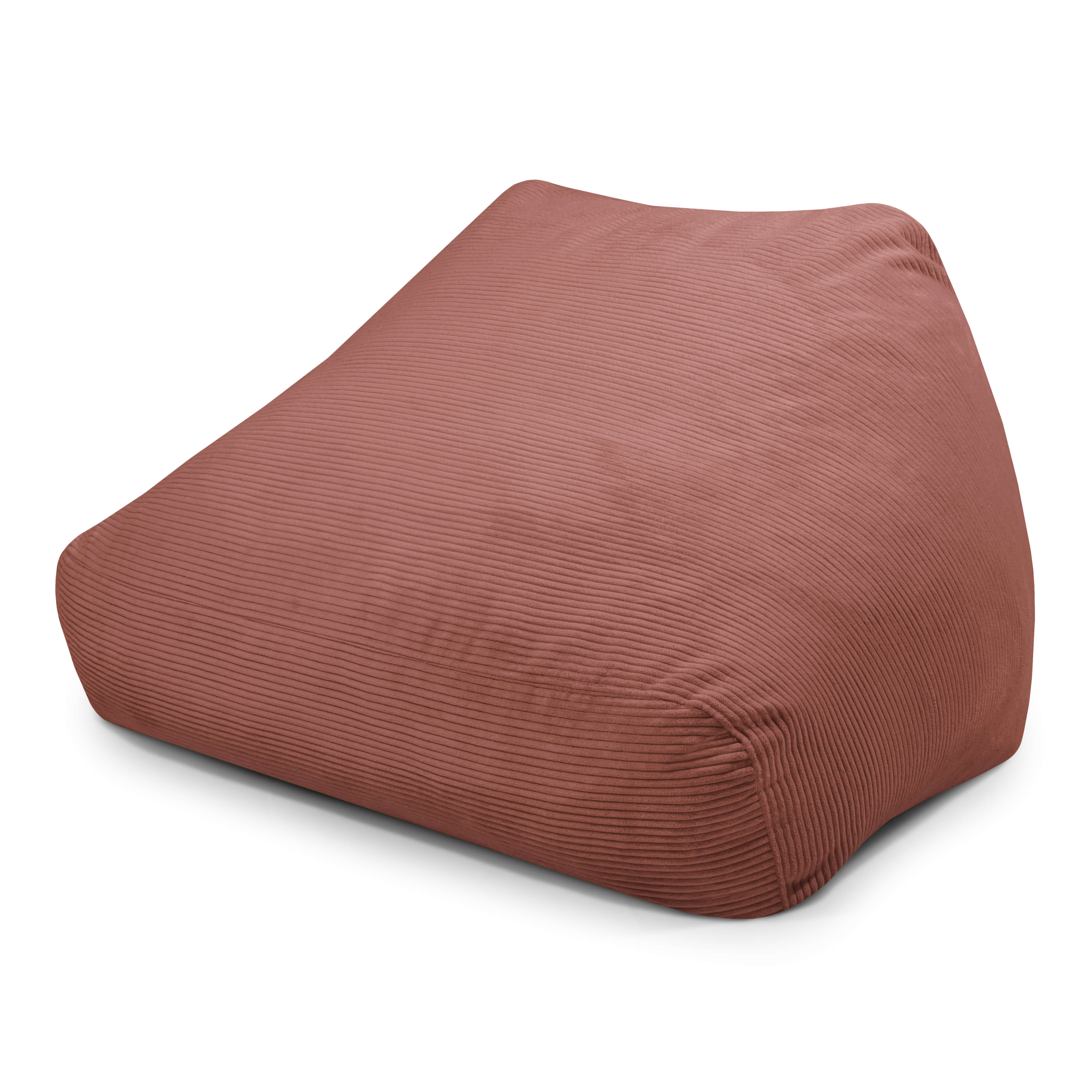 Foam Bean Bag Sofa Snug Waves Coral