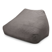 Foam Bean Bag Sofa Snug Waves Dark Grey