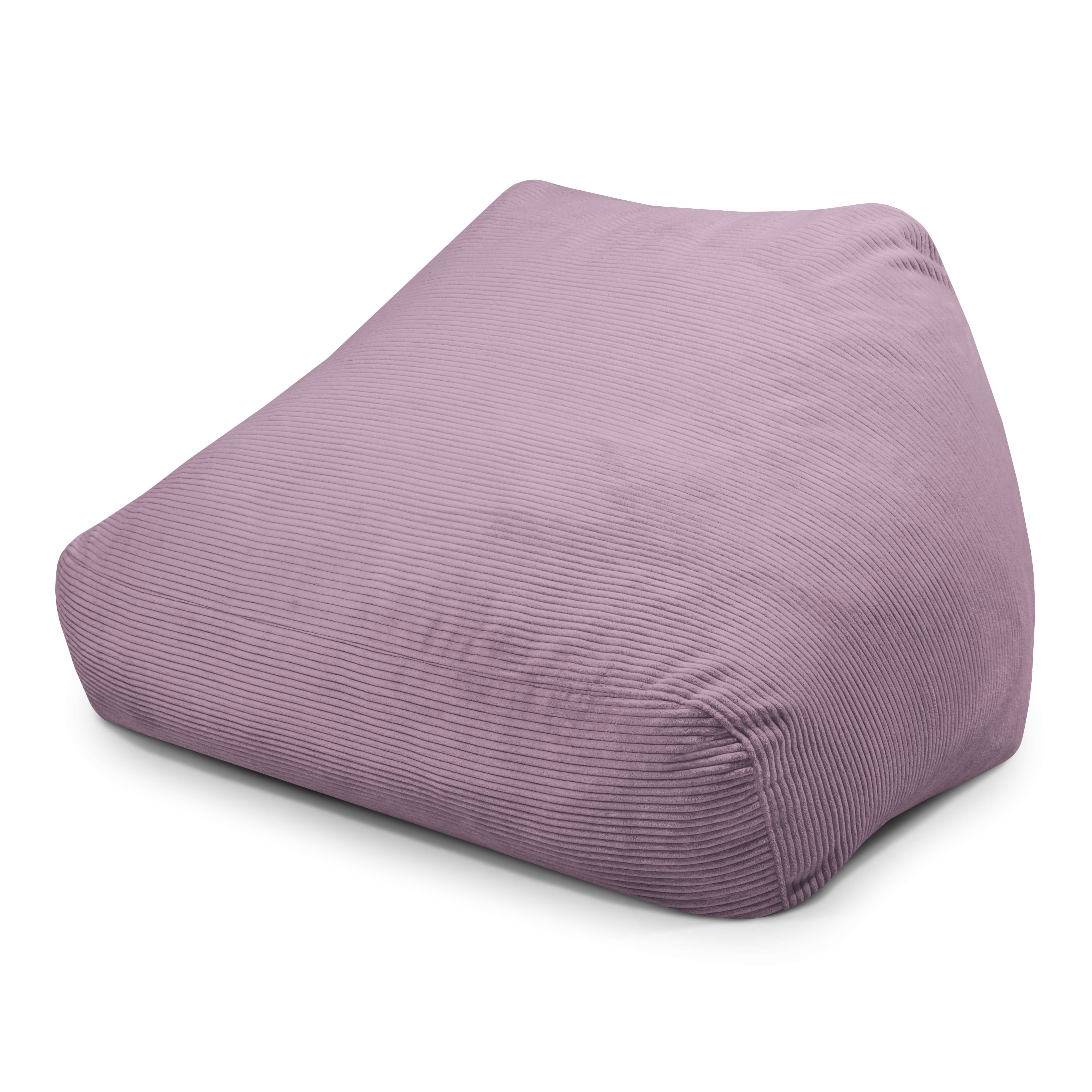 Foam Bean Bag Sofa Snug Waves Lilac