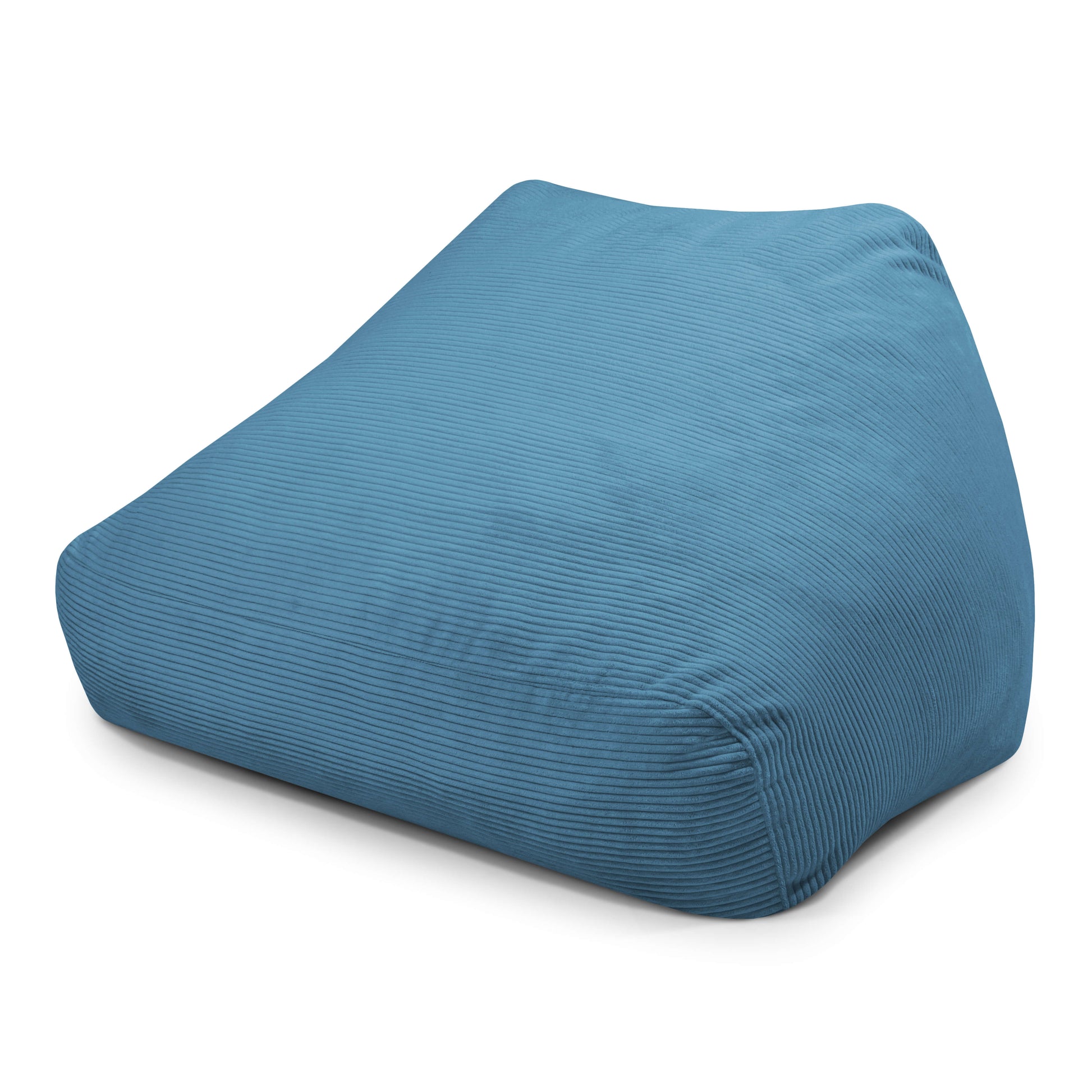 Foam Bean Bag Sofa Snug Waves Petrol