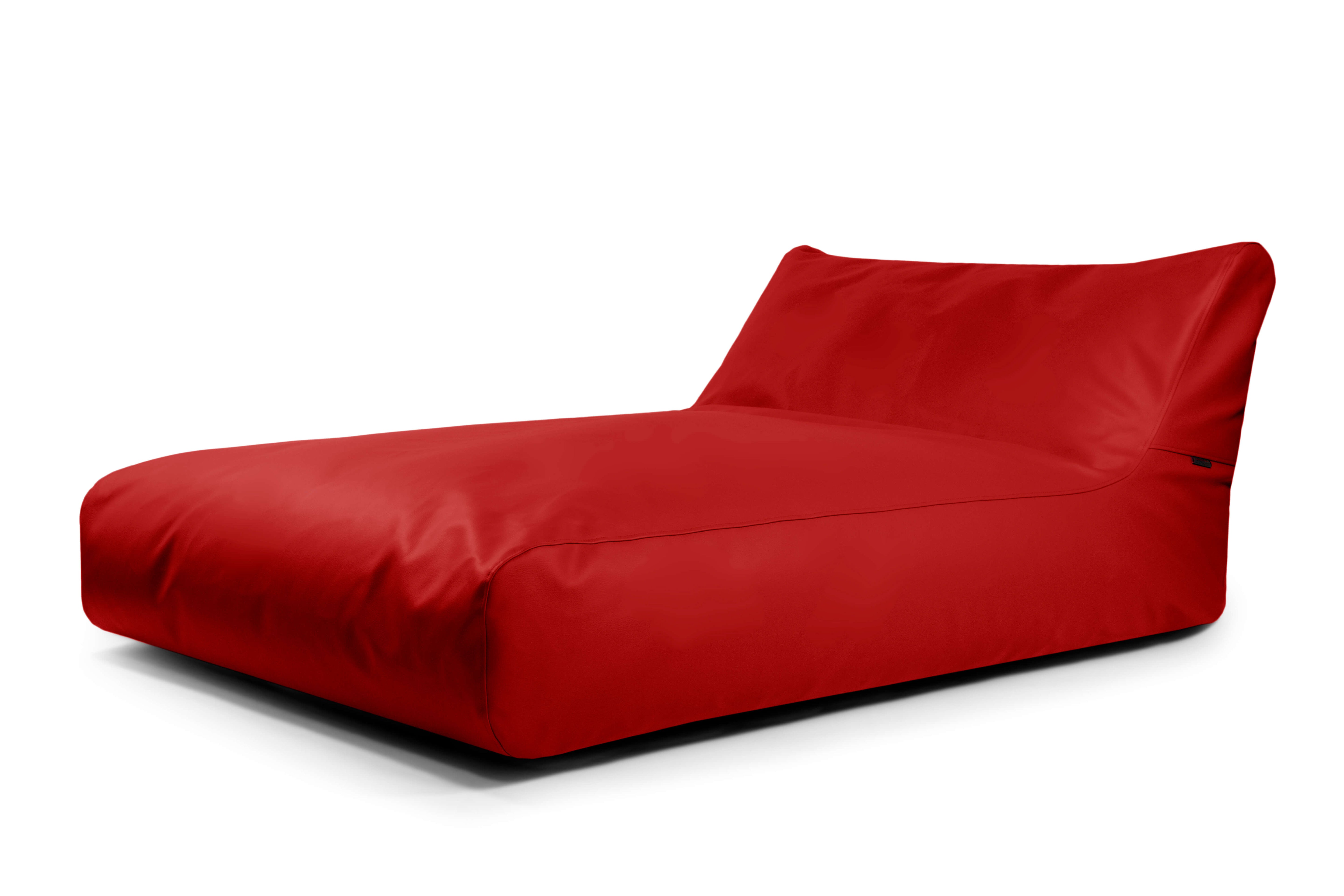 Bean bag Sofa Sunbed Outside Dark Red
