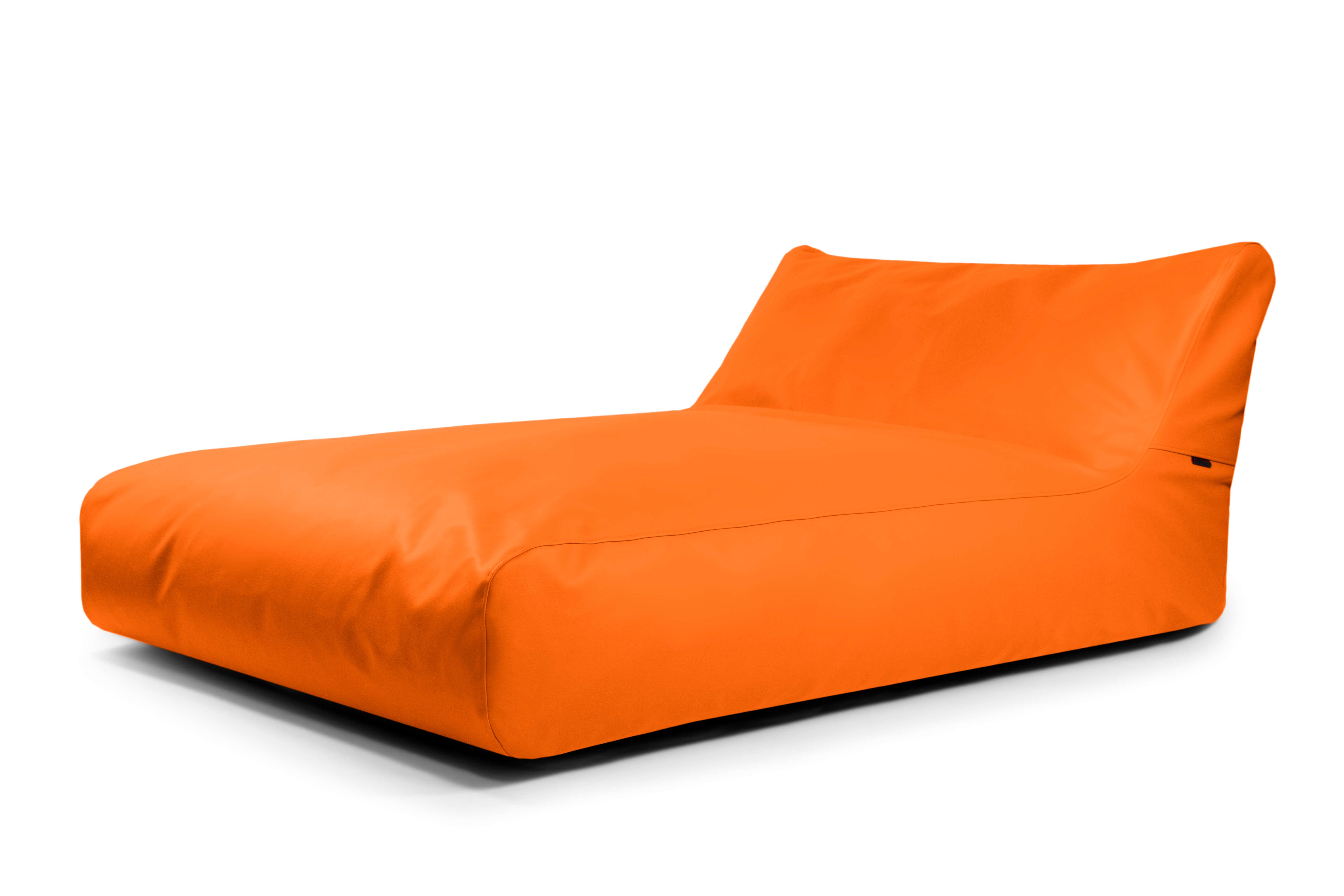 Bean bag Sofa Sunbed Outside Orange