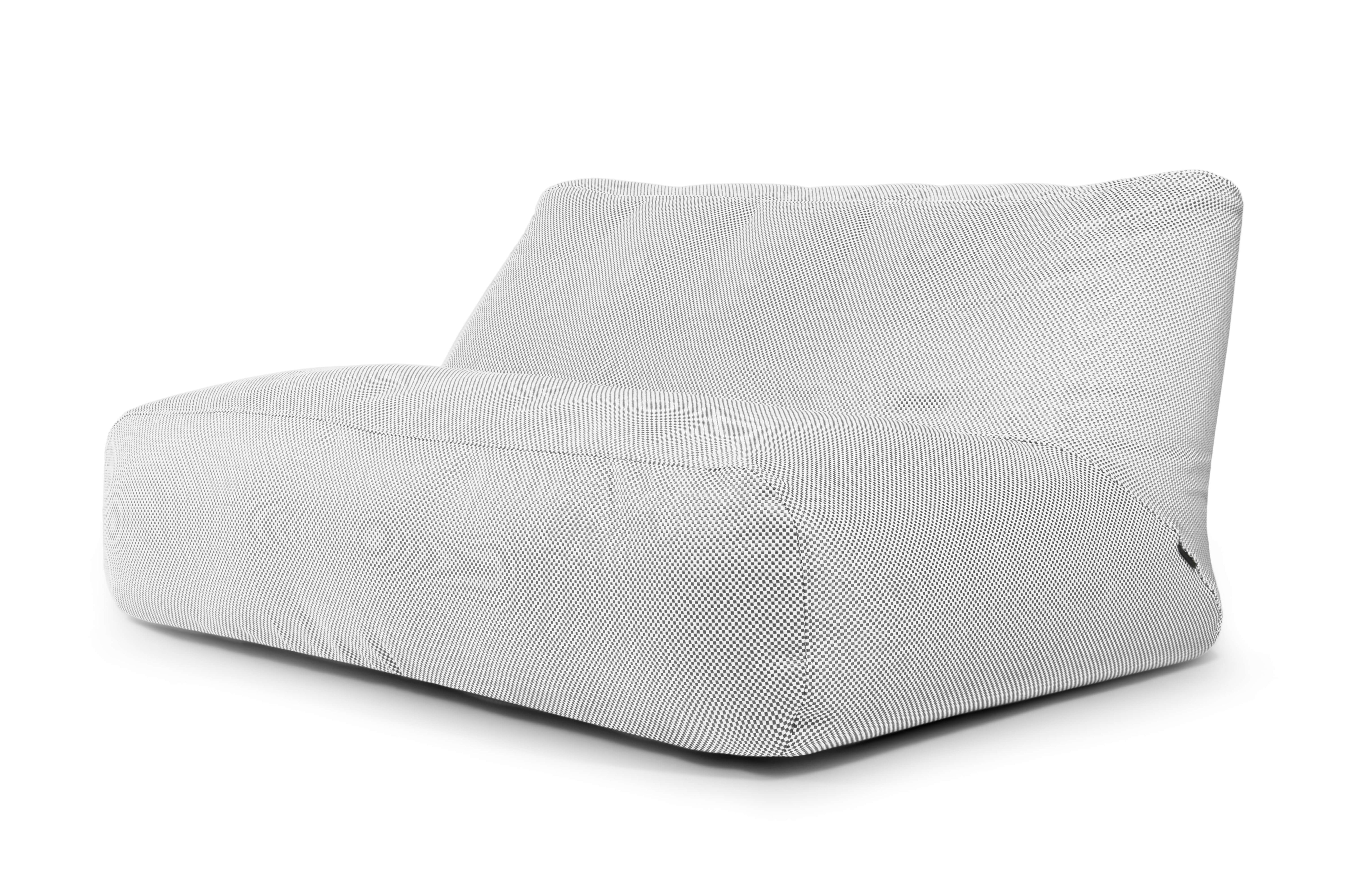 Bean bag Sofa Tube 160 Capri Light Grey