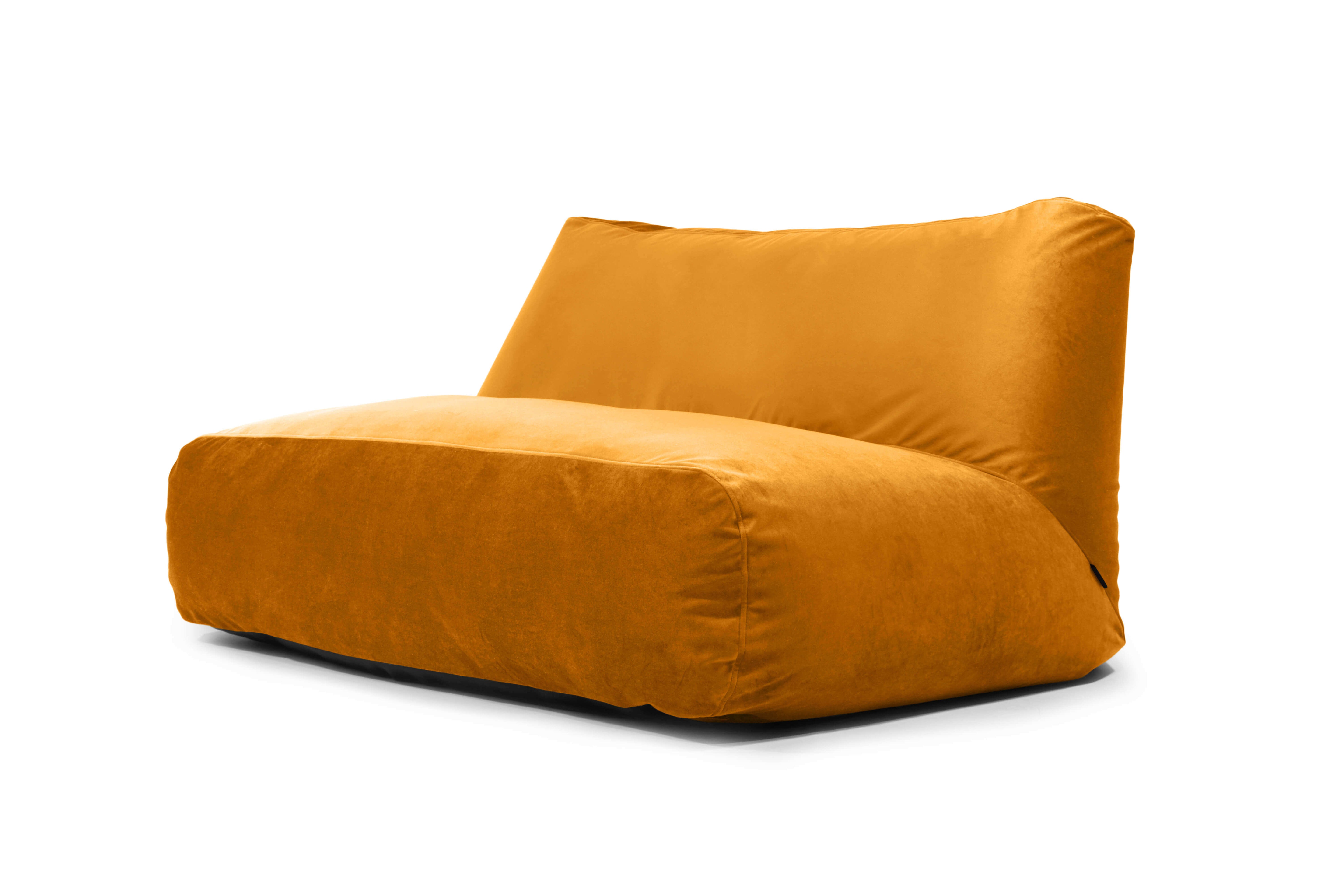 Bean bag Sofa Tube 160 Barcelona Mustard