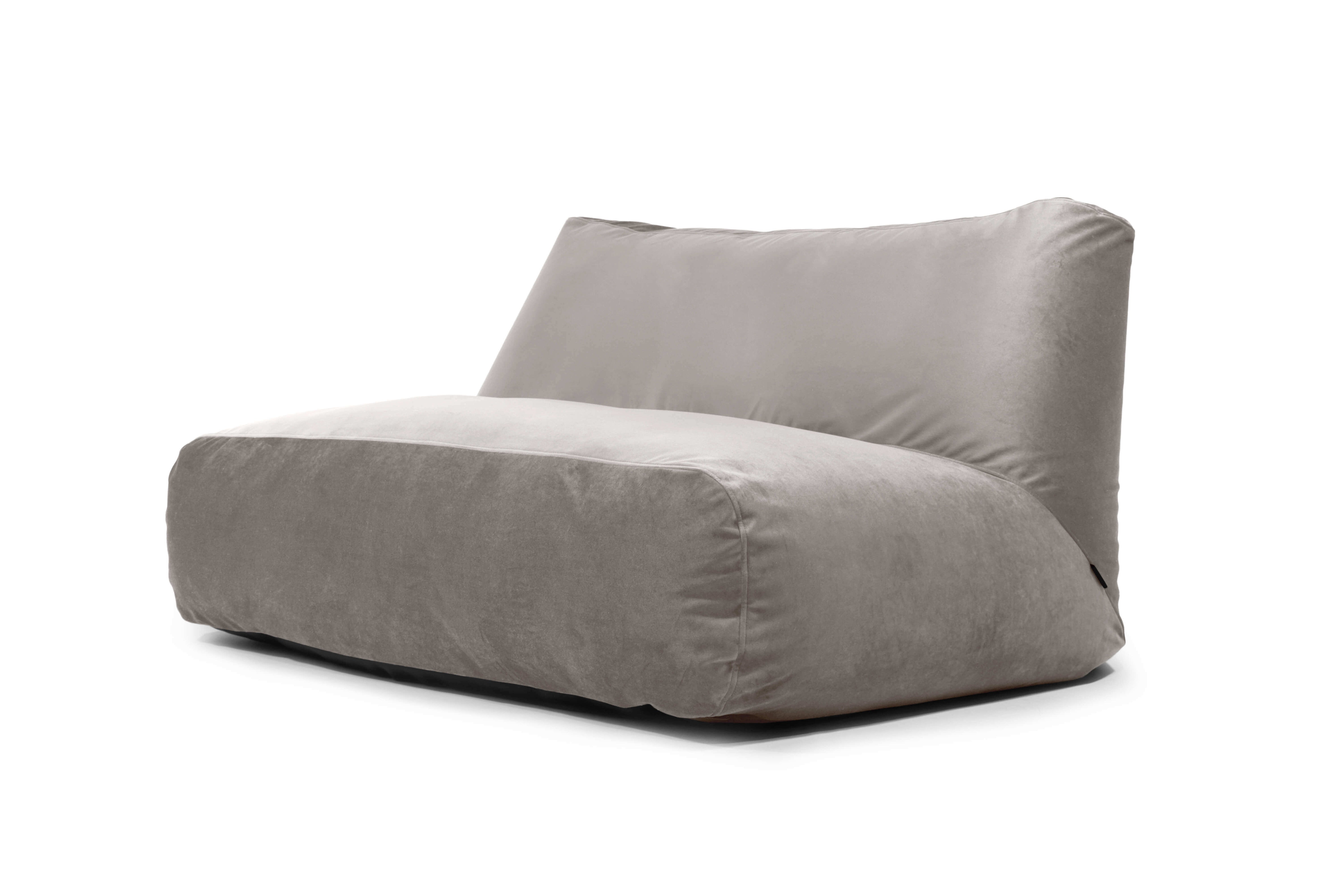Bean bag Sofa Tube 160 Barcelona White Grey