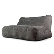 Sittsäck Soffa Tube 160 Waves Dark Grey
