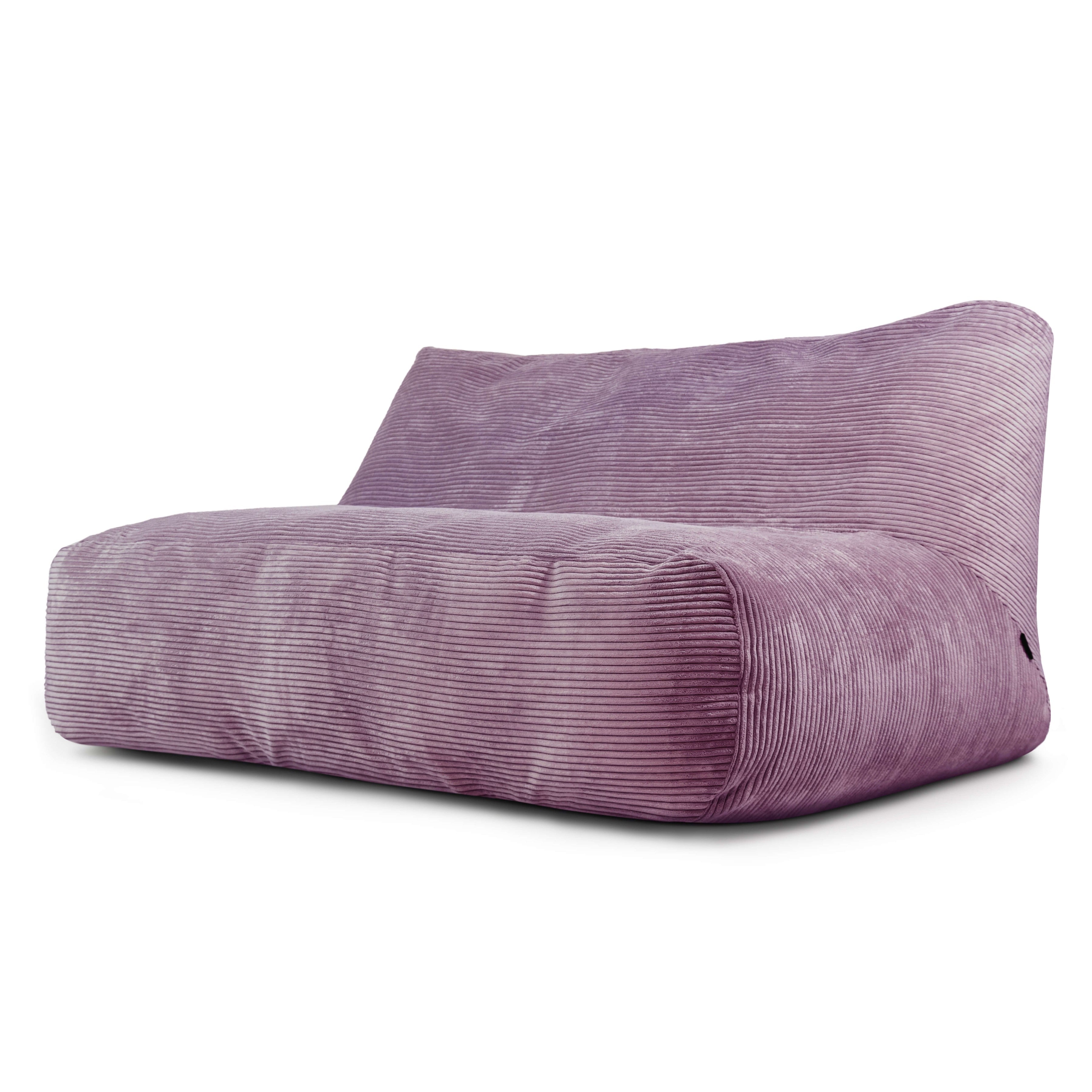 Sittsäck Soffa Tube 160 Waves Lilac