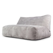 Sittsäck Soffa Tube 160 Waves White Grey