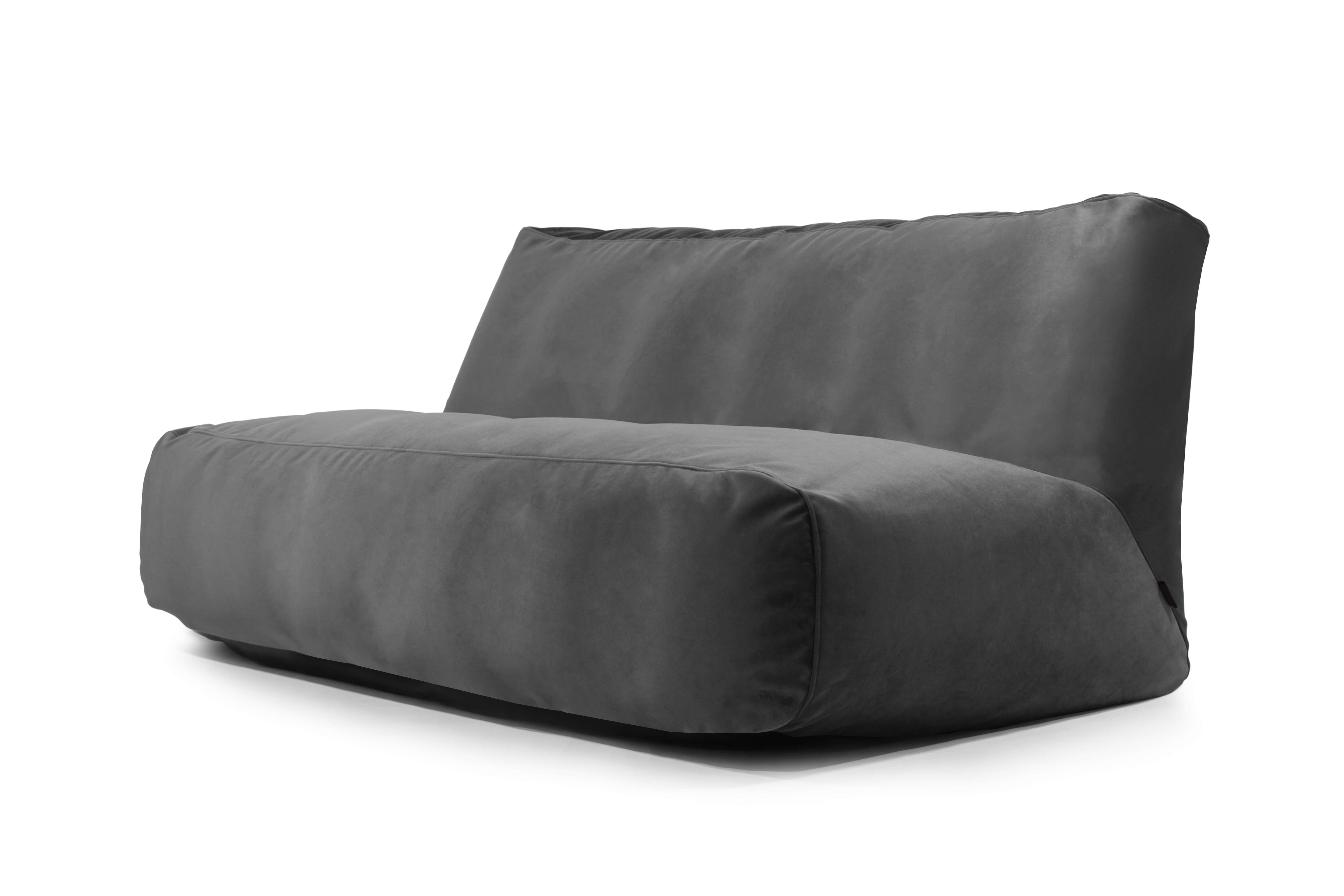 Bean bag Sofa Tube 190 Barcelona Dark Grey