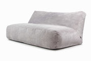 Bean bag Sofa Tube 190 Waves White Grey