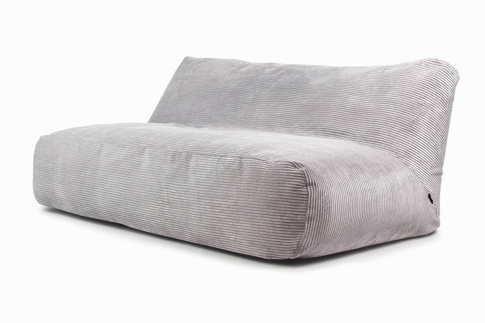 Bean bag Sofa Tube 190 Waves White Grey