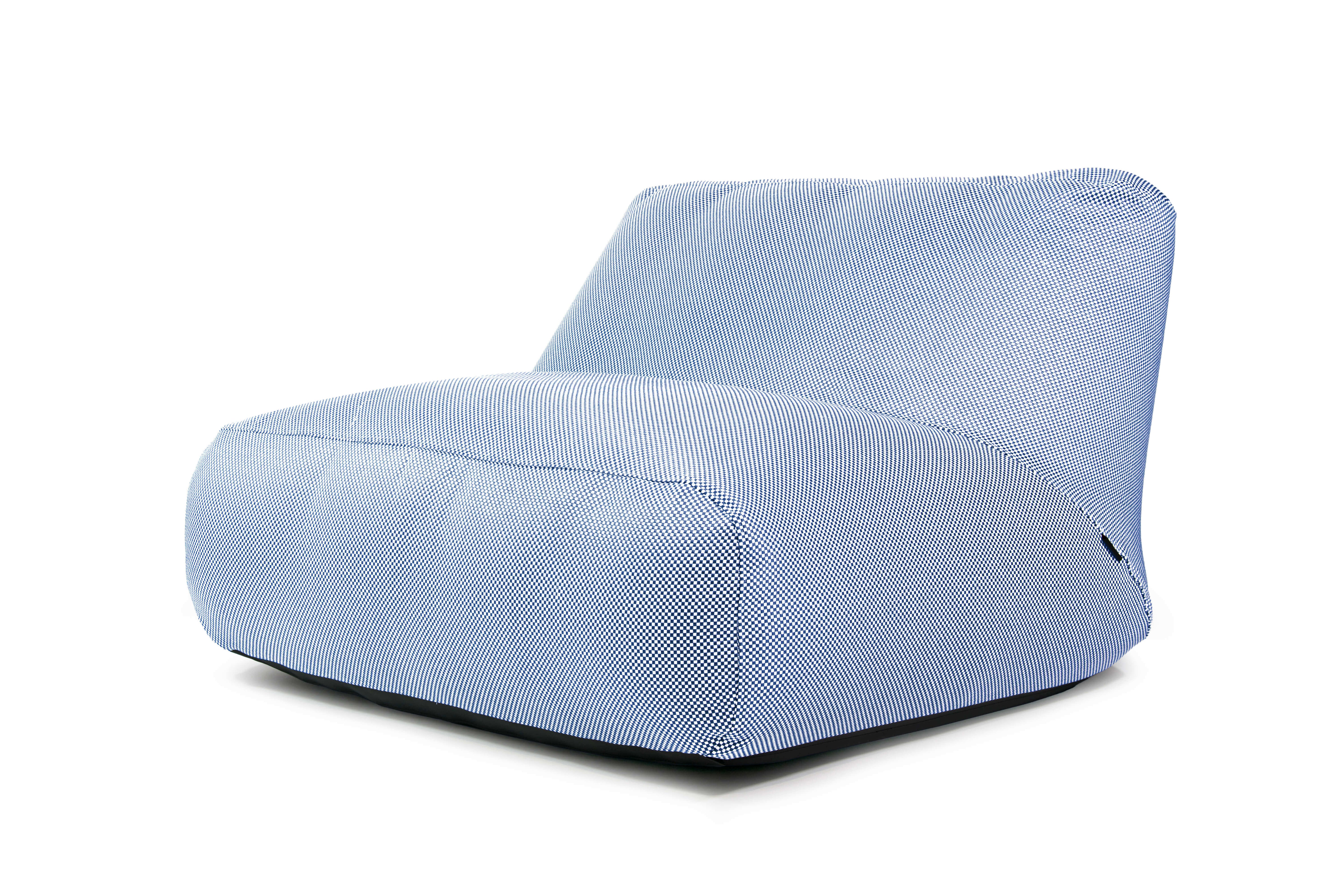 Bean bag Sofa Tube Capri Blue