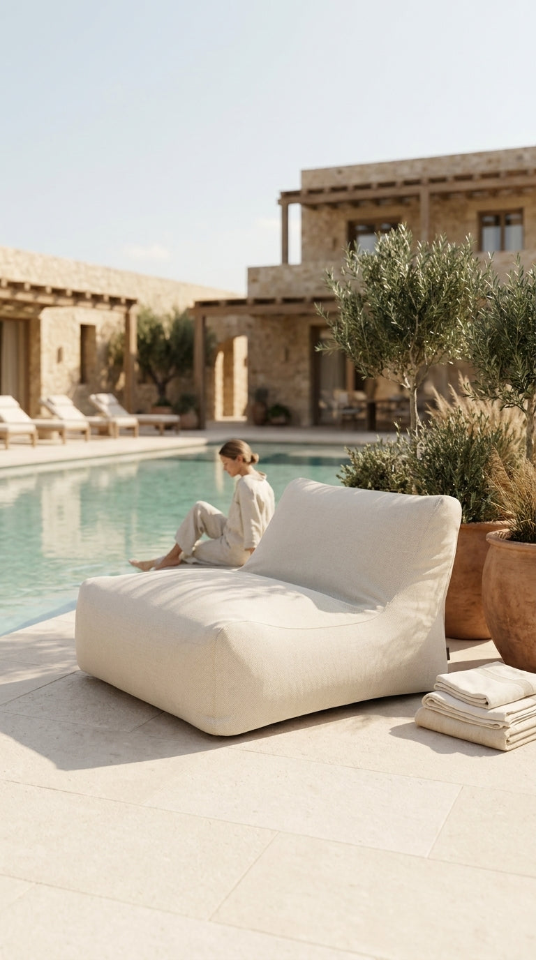 Sittsäck Soffa Lounge Canaria Sand