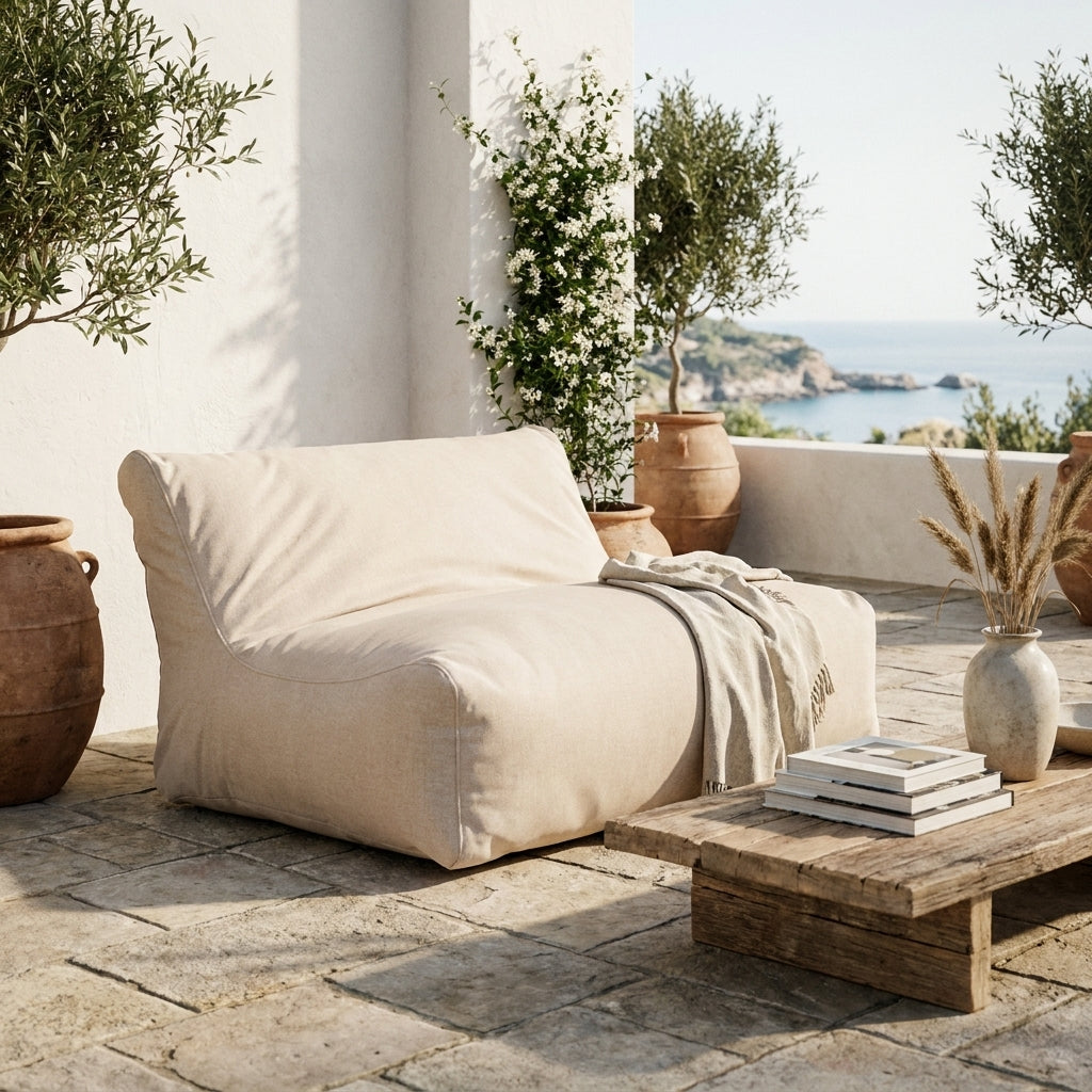 Sittsäck Soffa Lounge Riviera Beige