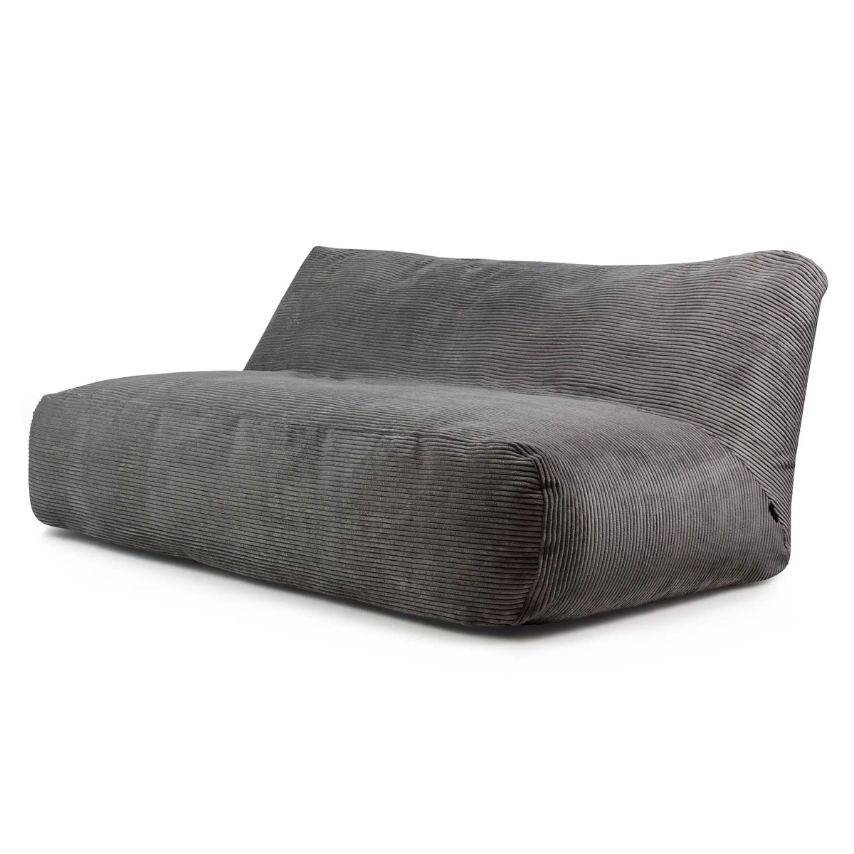 Sittsäck Soffa Tube 190 Waves Dark Grey SLOWDOWN