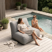 Sittsäck Soffa Tube Colorin White Grey