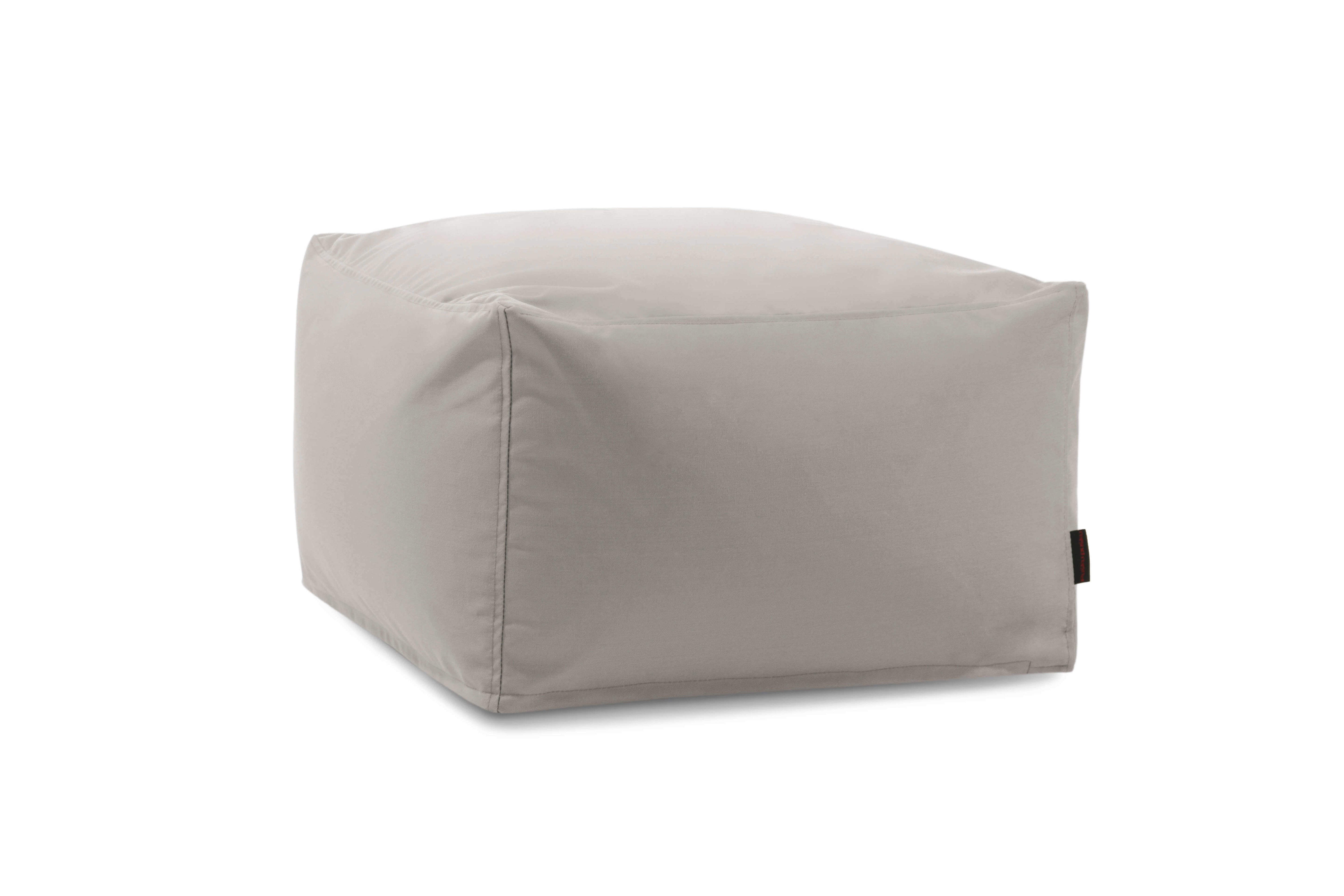 Pouf Softbox Colorin Silver